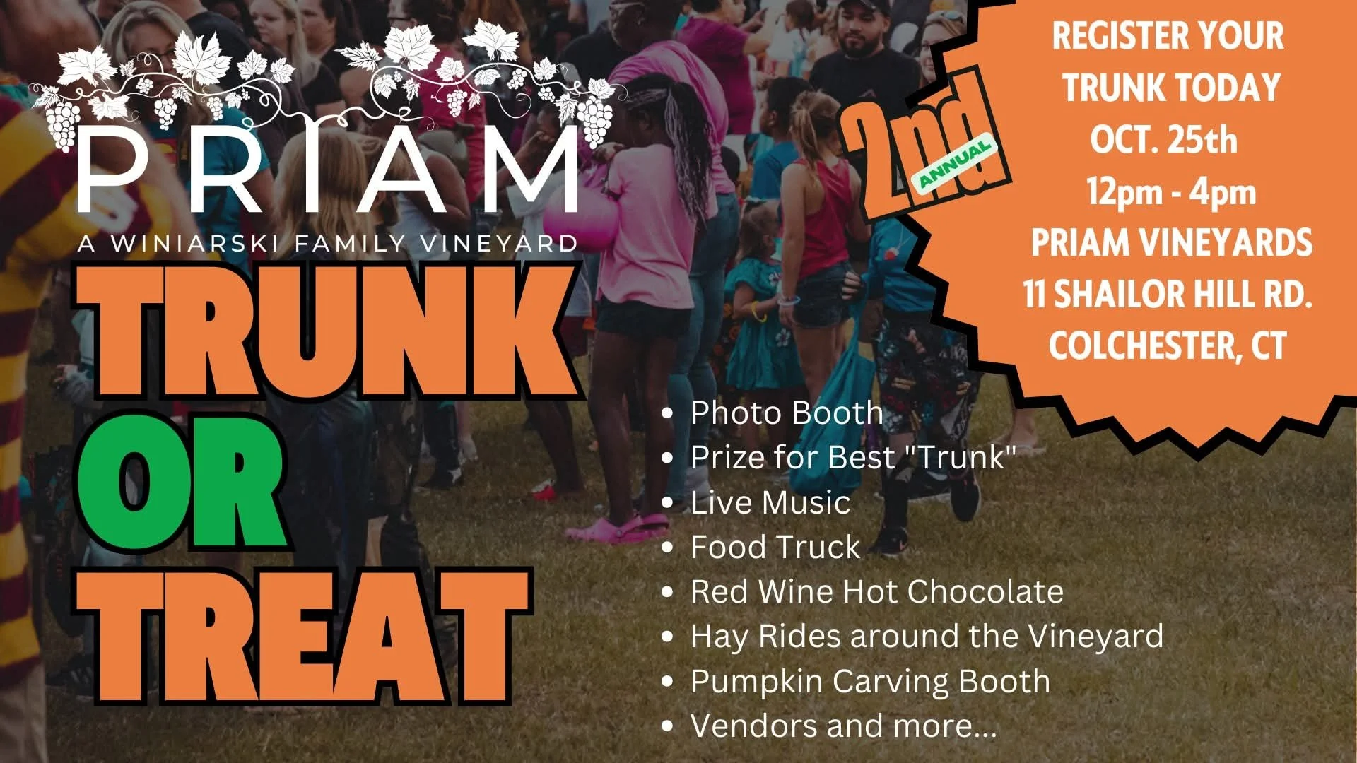 2nd Annual Trunk or Treat