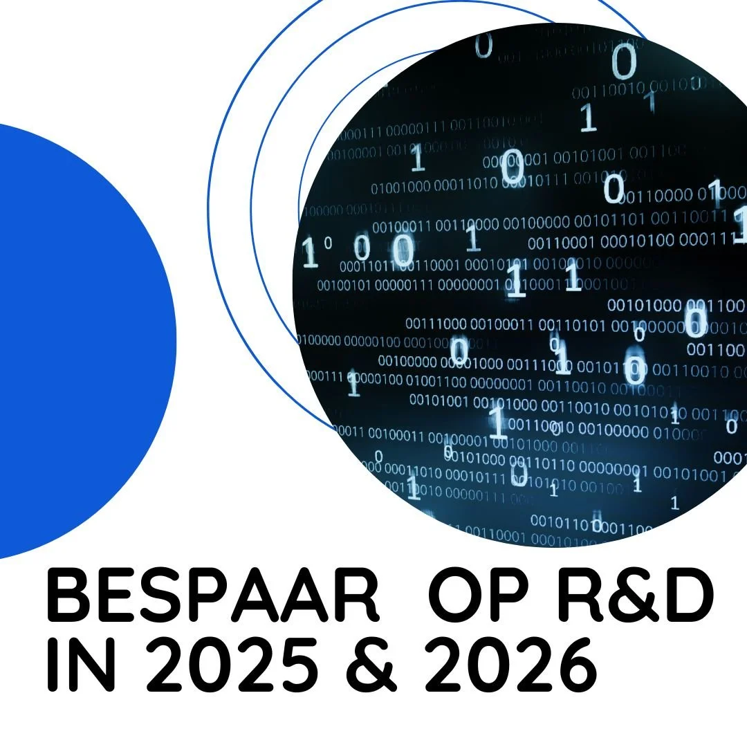 Meer innovatie, minder kosten
Werk je aan onderzoek en ontwikkeling? Dan kun je in 2025 en 2026 flink besparen op je R&amp;D-kosten met de WBSO-regeling. 

De WBSO (Wet Bevordering Speur- en Ontwikkelingswerk) biedt belastingvoordeel voor bedrijven d