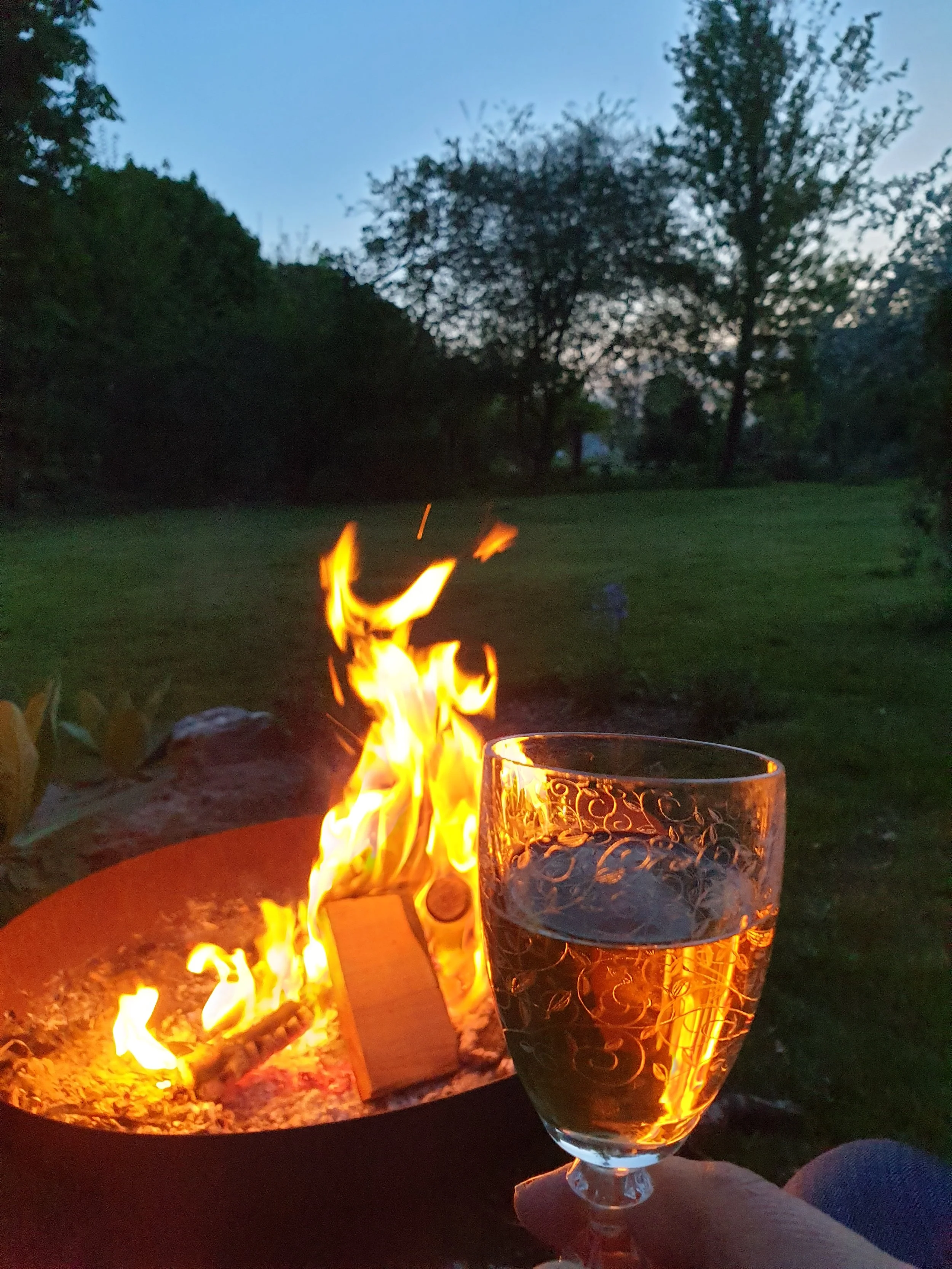 Midsommer bål og skål