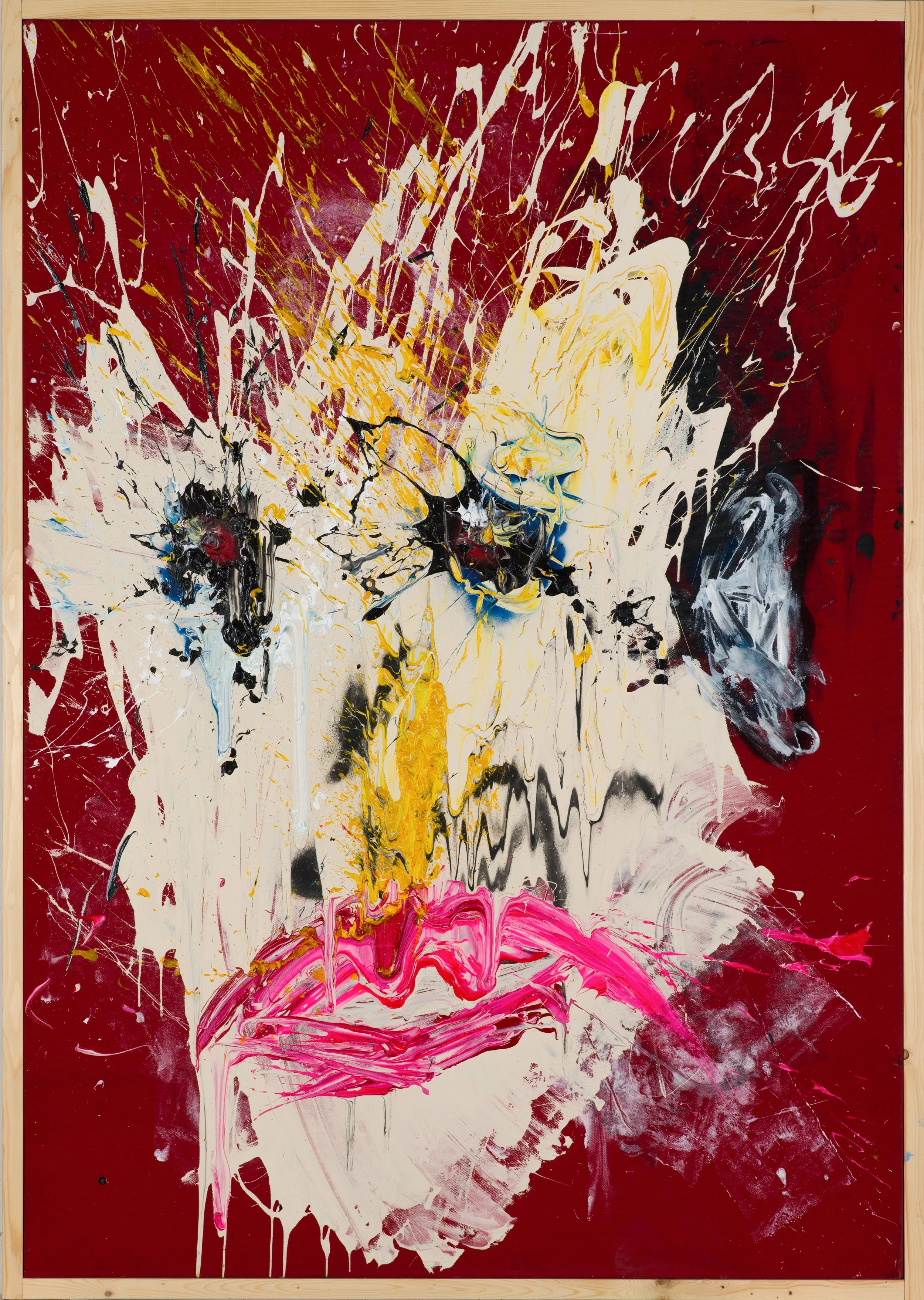 Confused, 2015. Acrylic on canvas, 195x136cm, inv.GM15-01. © Gís Marí  