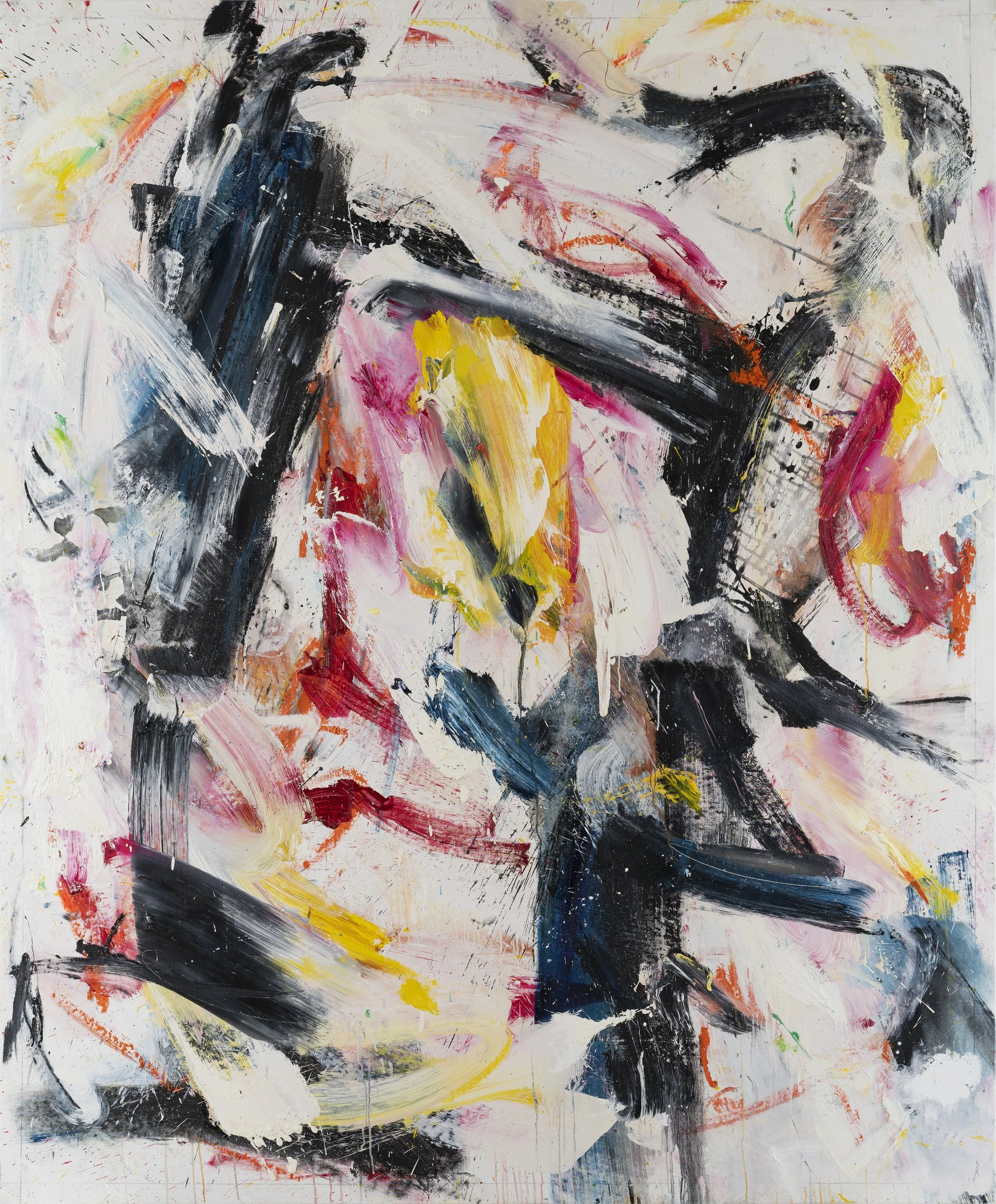 Shadow dancer II, 2026. Oil on canvas, 209x173cm, GM26-09. © Gís Marí