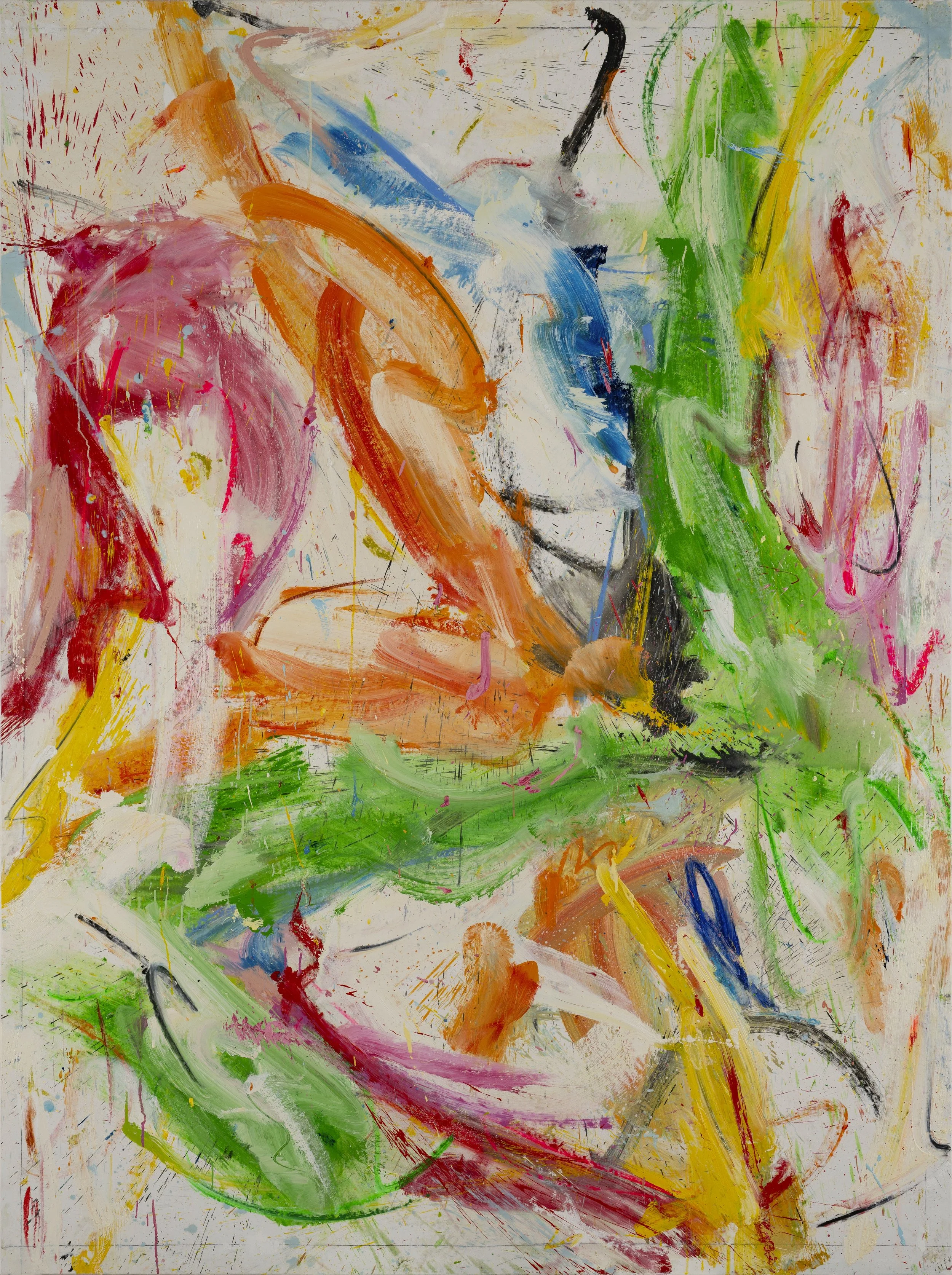 Metamorphosis, 2024-2025. Oil on canvas, 215x161cm, inv.GM25-10. © Gís Marí