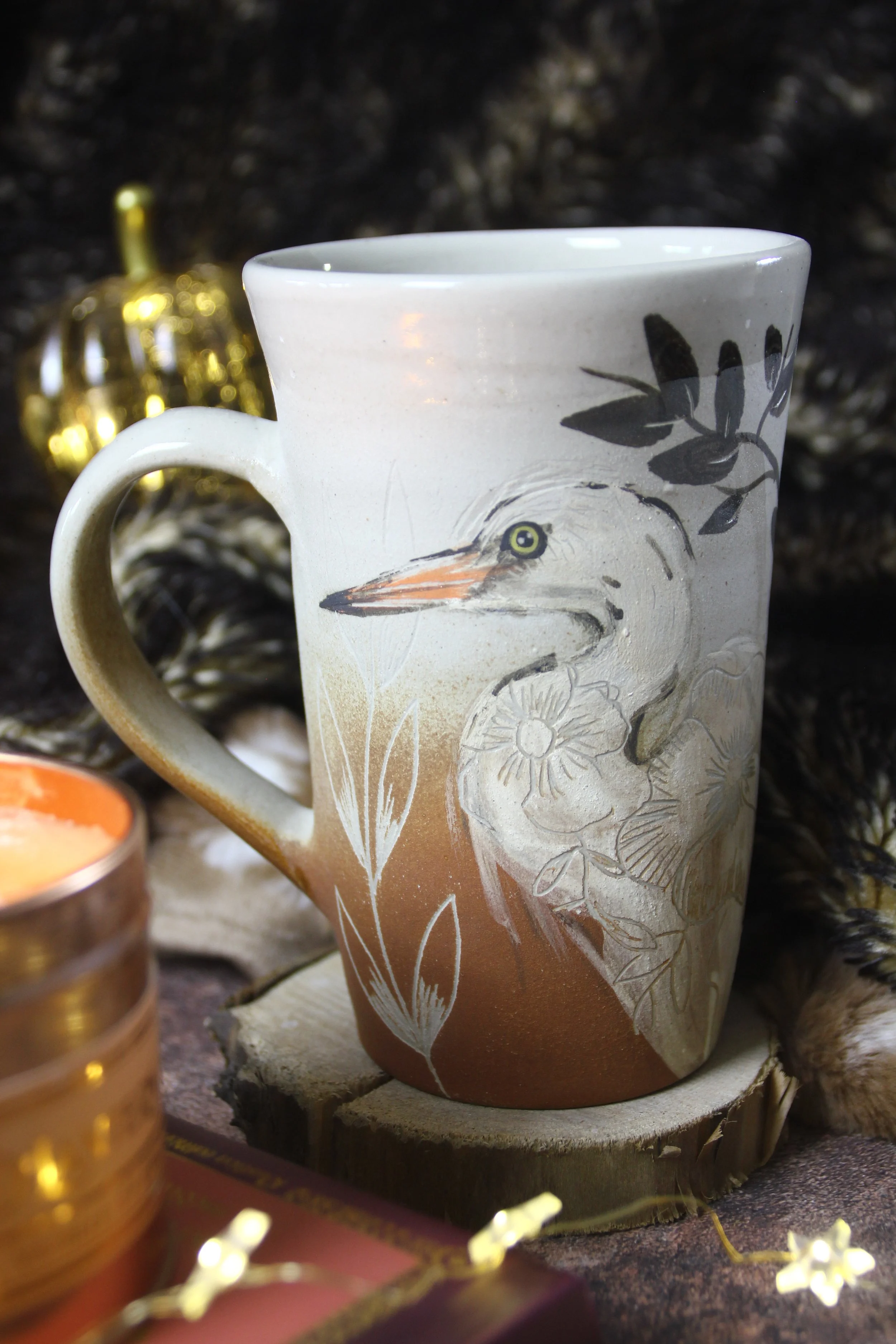Tasse "Faune et Flore" Aigrette