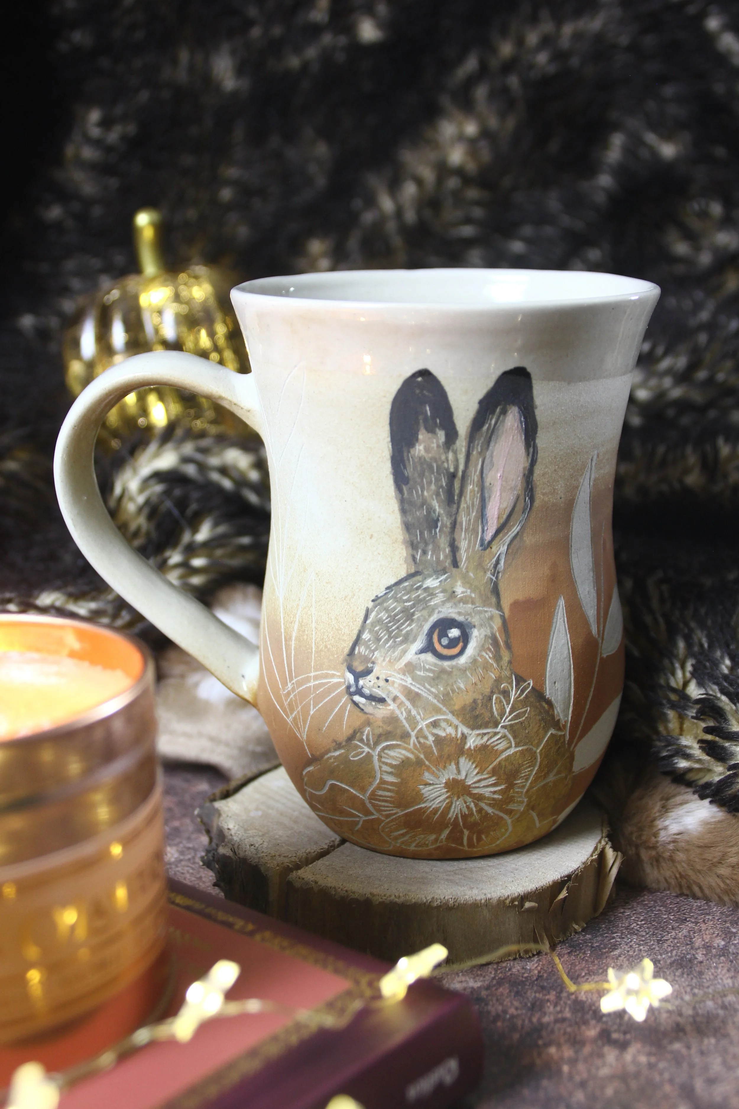 Tasse "Faune et Flore" Lièvre