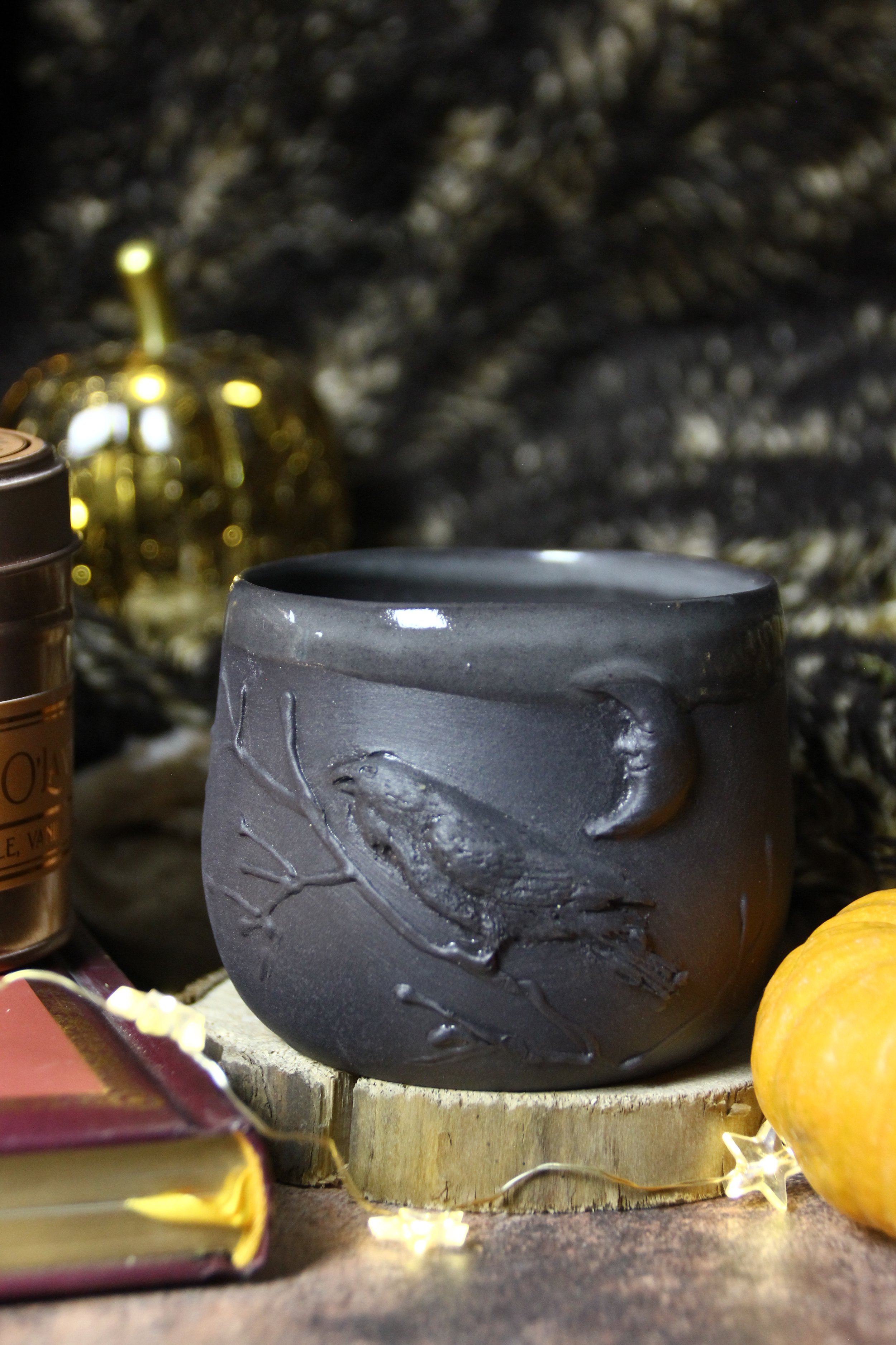 Tasse Noir Corbeau