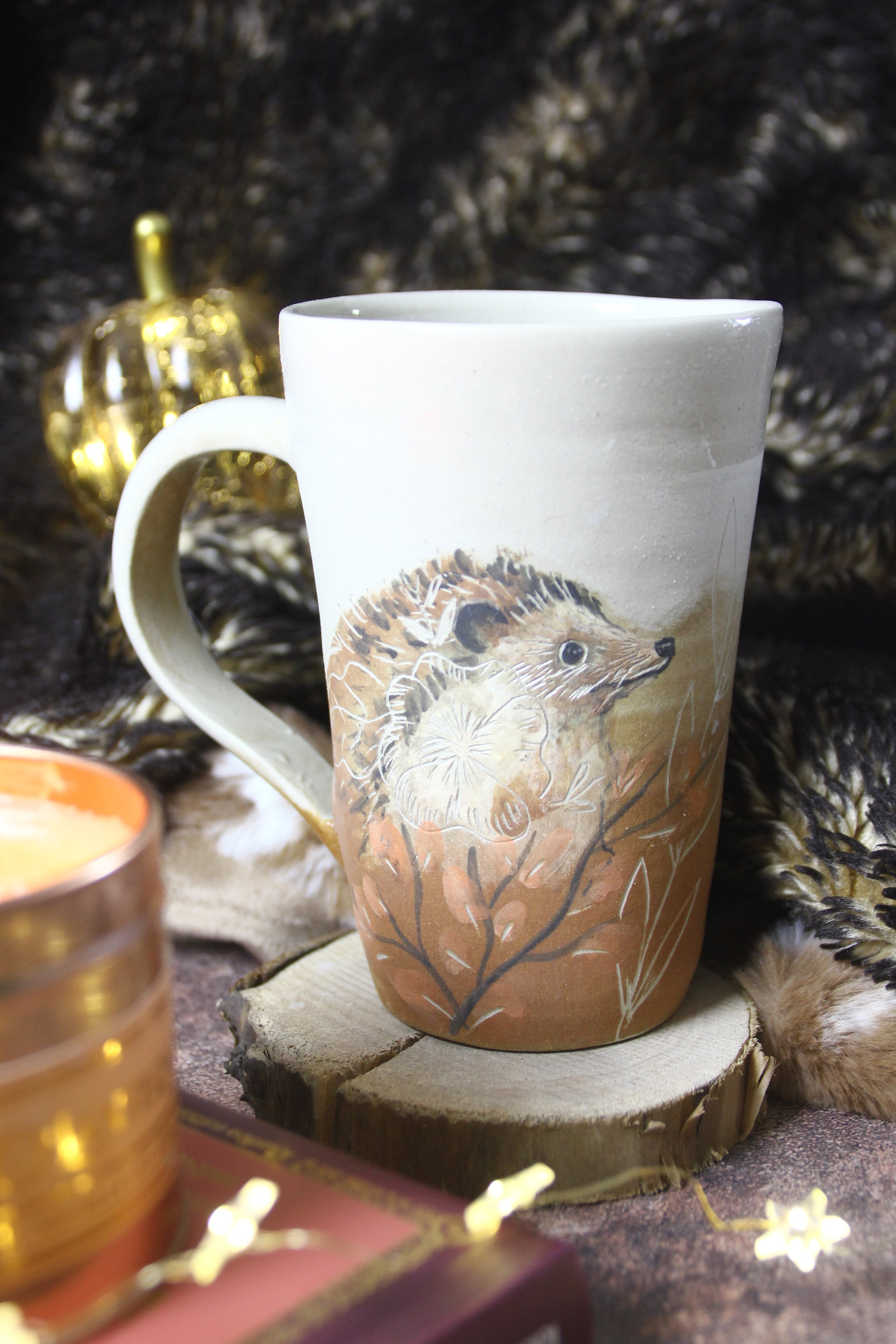 Tasse "Faune et Flore" Hérisson 2