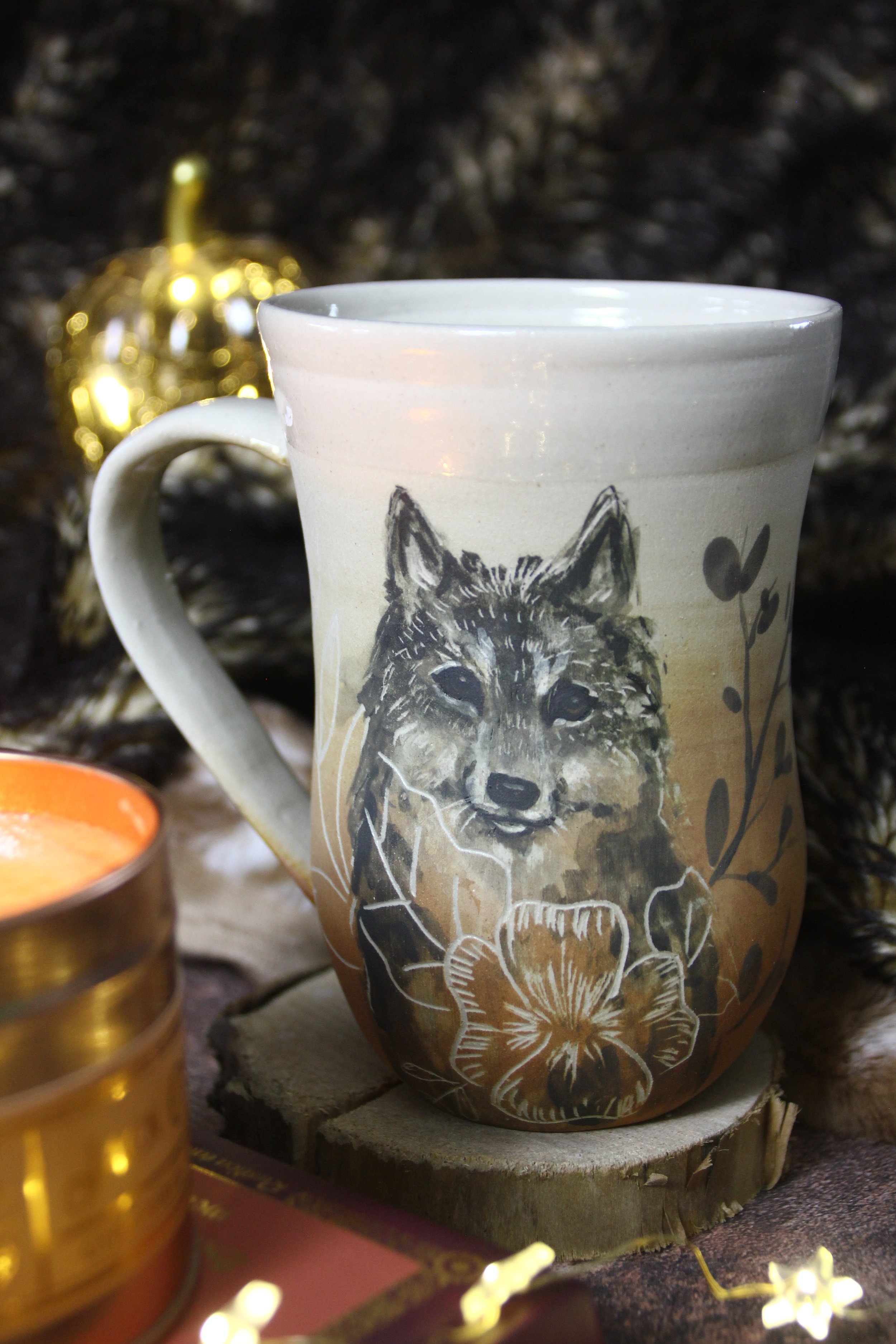 Tasse "Faune et Flore" Loup