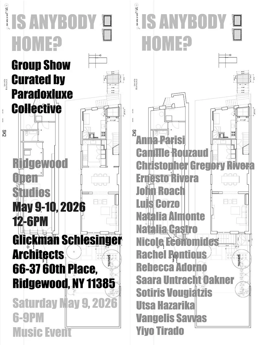 Is Anybody Home? Group Show by Paradoxluxe Collectibe May 9-10