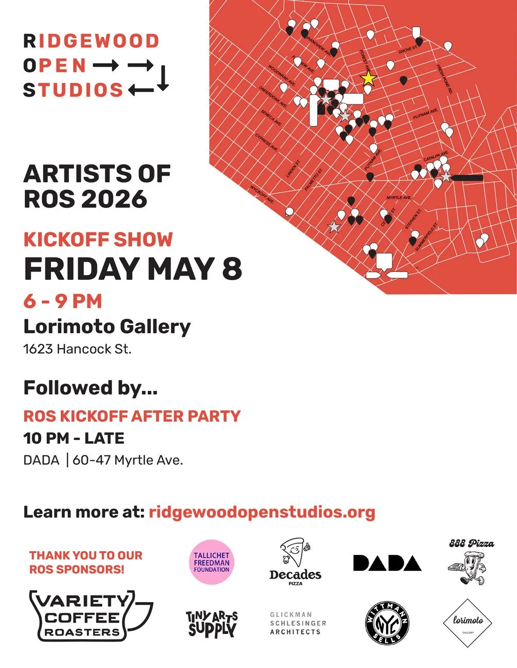 Artists of 2026 Kickoff Show - Lorimoto Gallery Friday May 8 6-9PM
