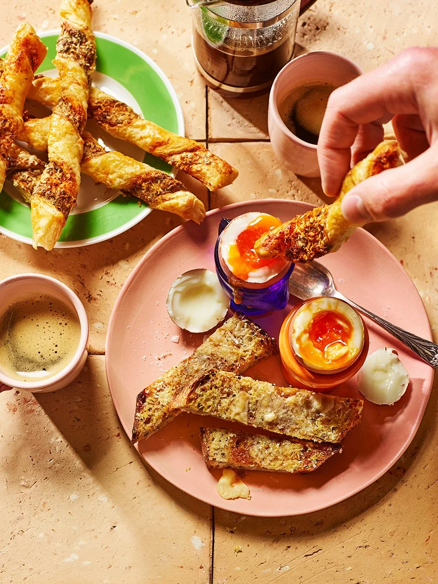 Eggs and soldiers from The Brunch Club cookbook.  Photography by Danielle Wood.