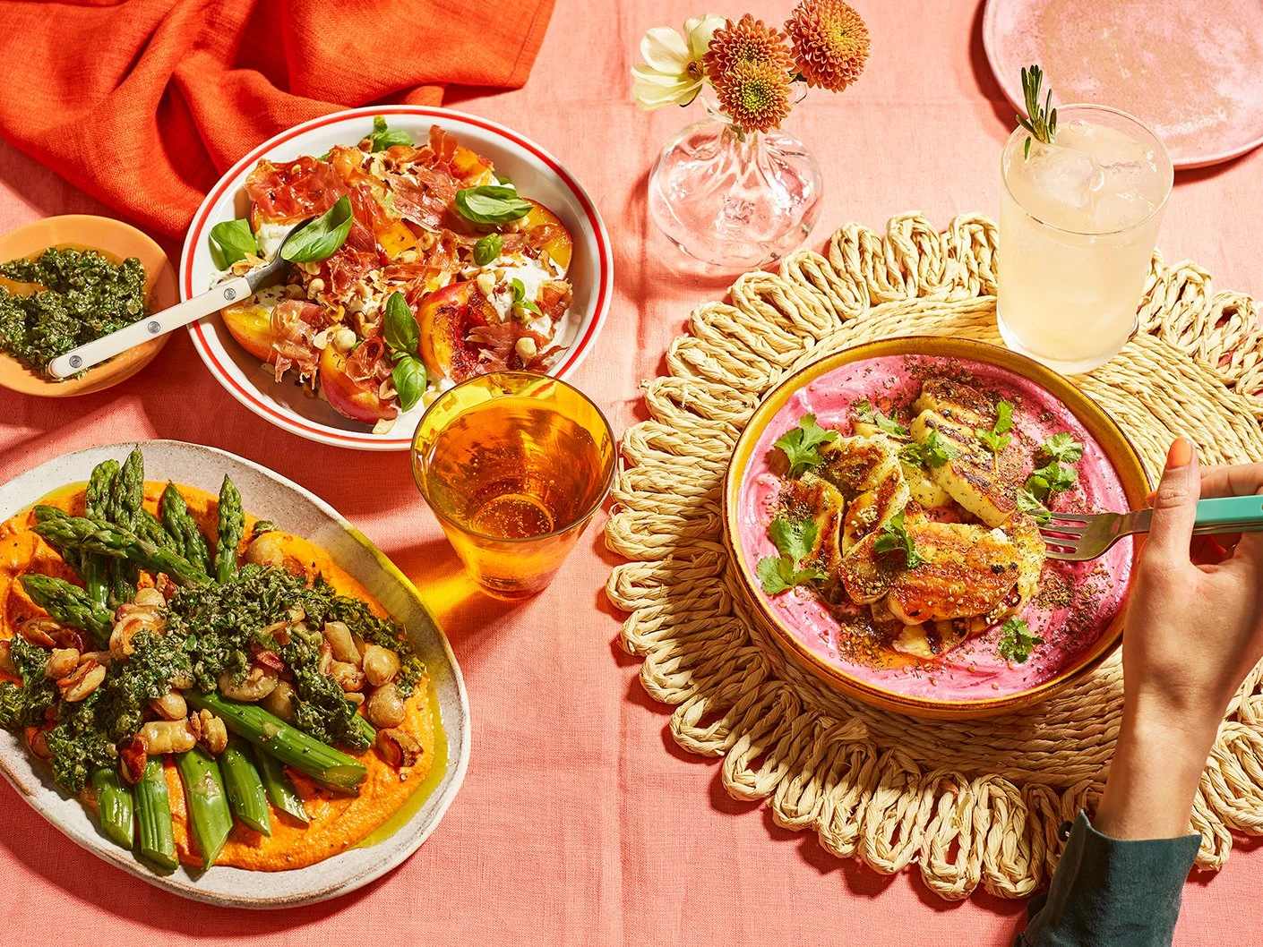 Various brunch recipes from The Brunch Club cookbook.  Photography by Danielle Wood.