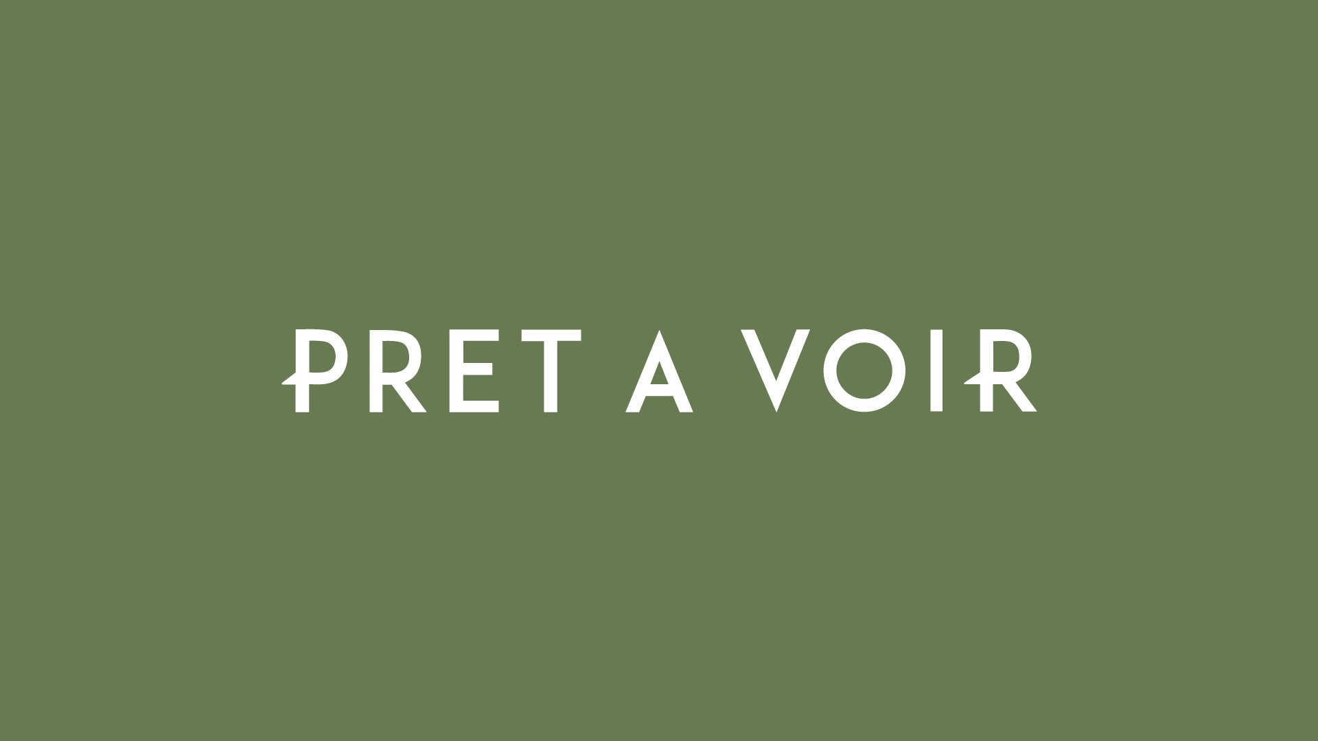 Pretavoir logo on green background