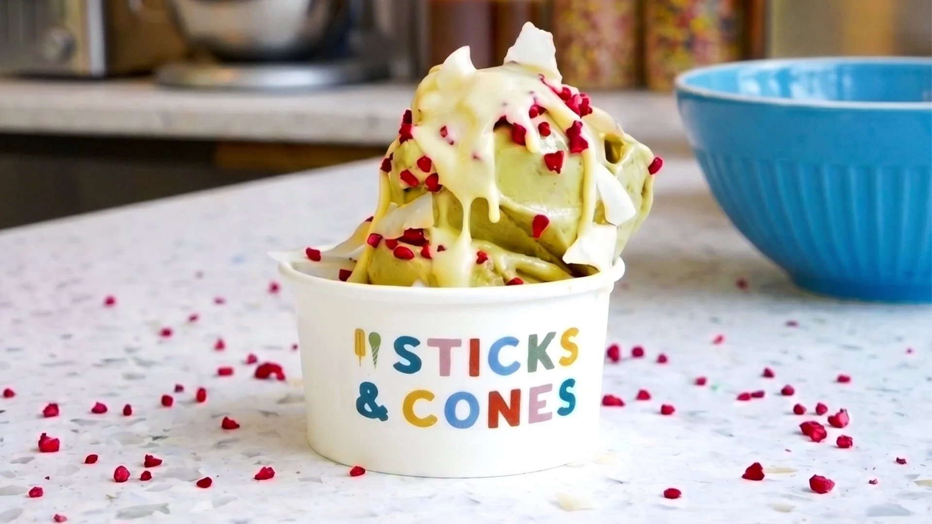 Sticks & Cones — Brand Creation for a New Ice Cream Shop in Marylebone, London