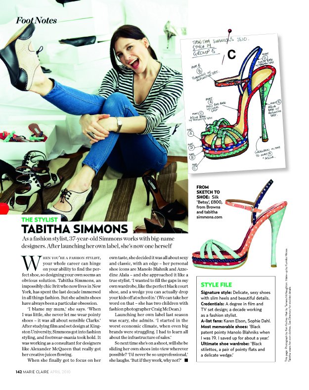 Shoe designers by Katie Kaars for marie claire