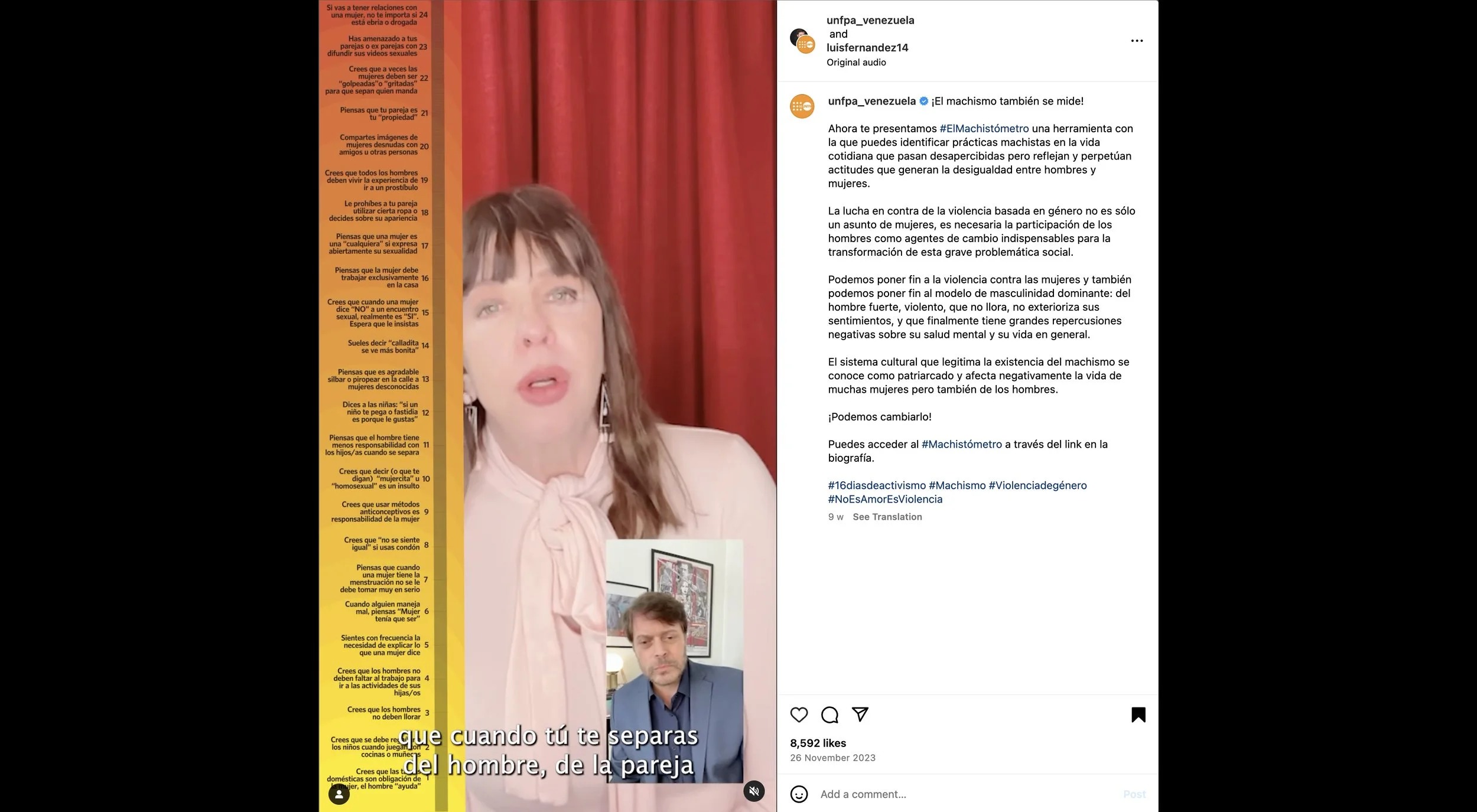 UNFPA - #16DiasDeActivismo - Campaña contra la Violencia de Género