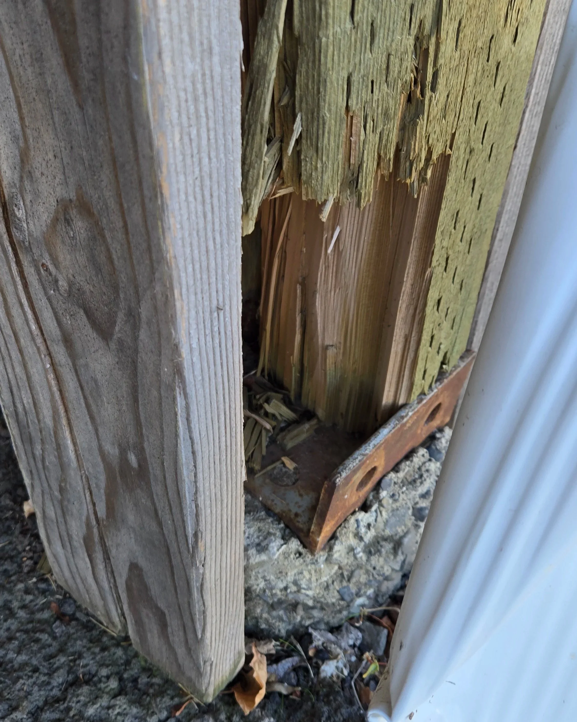 Column Damaged