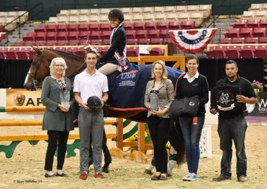 Jessica Stone Scores USHJA 3’3” Jumping Seat Medal Final - East Win
