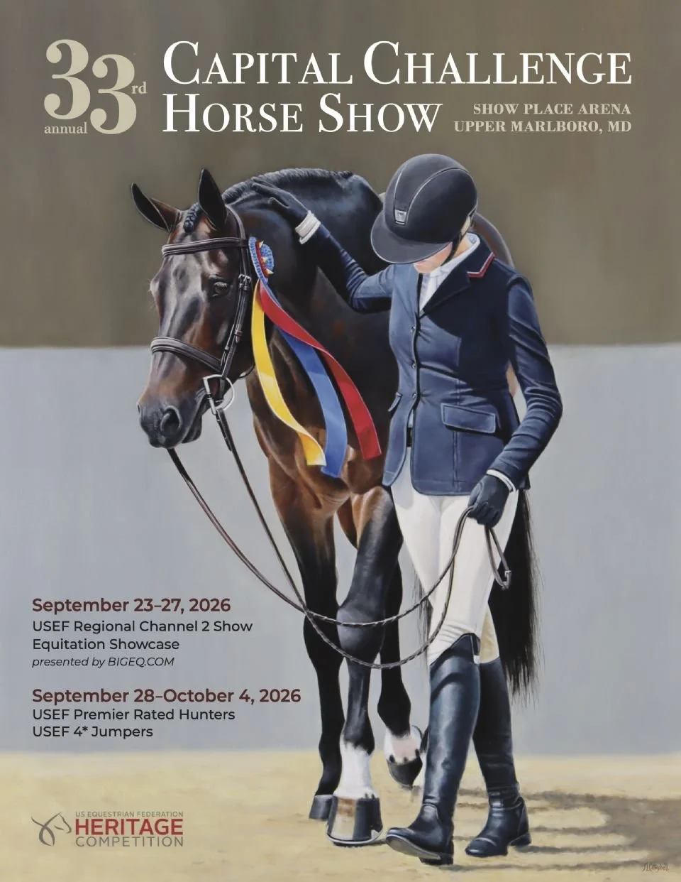Enter Now for the 2026 Capital Challenge Horse Show