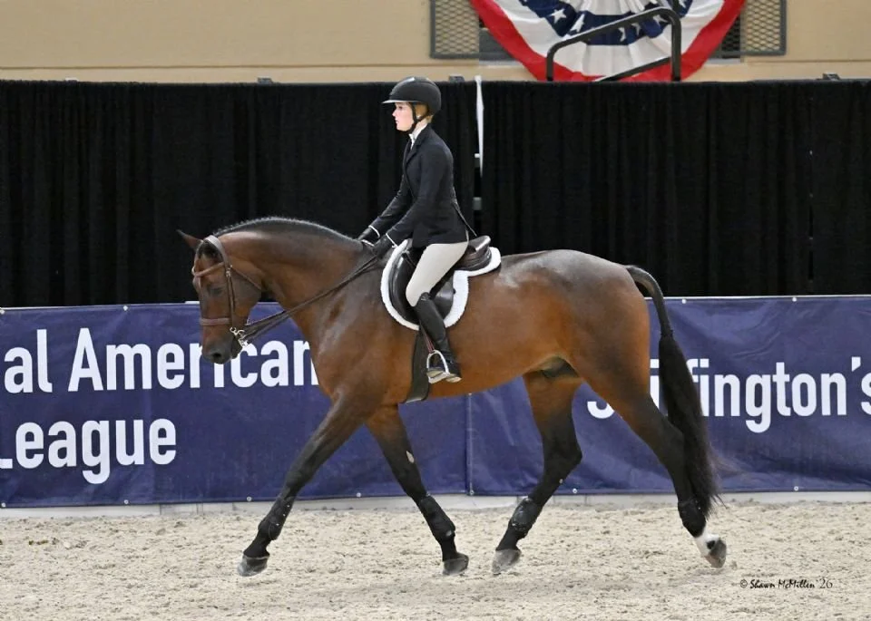 Audrey Haywood Earns First Capital Challenge Win in Flat Phase of Marshall+Sterling Insurance/USHJA 3’3” Jumping Seat Medal Final - East