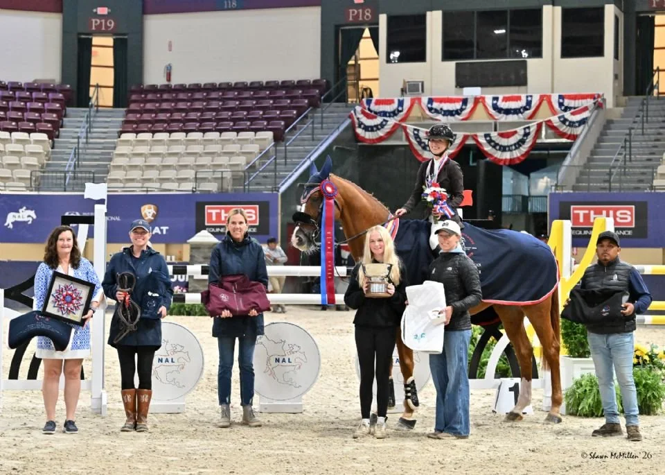 Guidry and Tortorice Lead Junior Charge in NAL Jumper Finals at CCHS