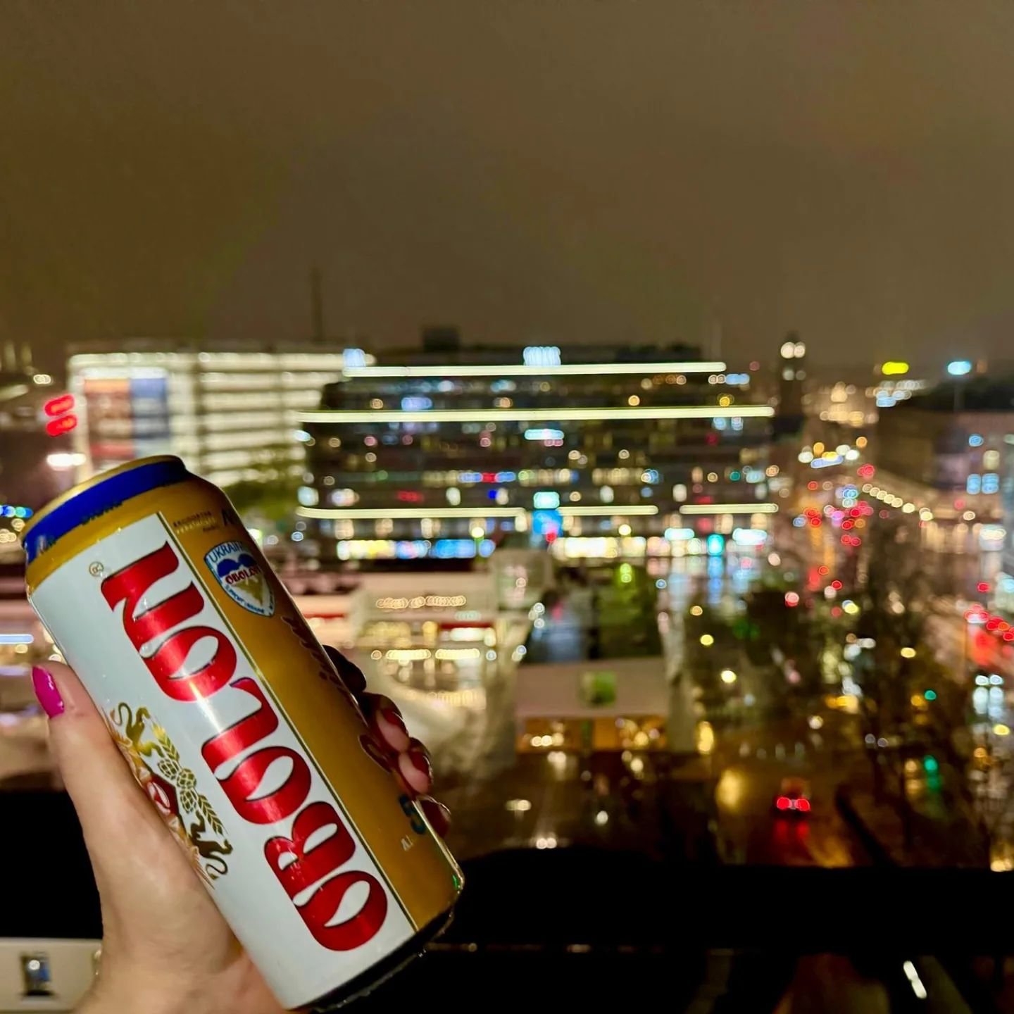 El&auml;m&auml;lle ❤️ Obolon by Helsinki night ❤️ #Obolonbeer