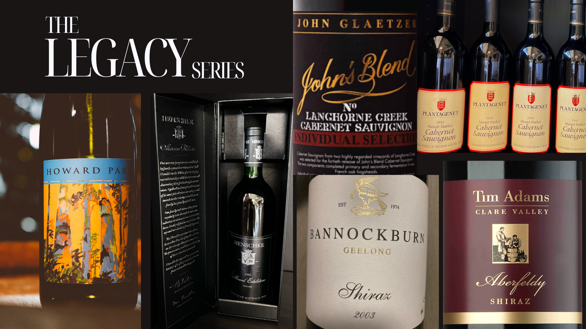 The Legacy Tasting: 6 Verticals | 6 Producers | 16 Wines