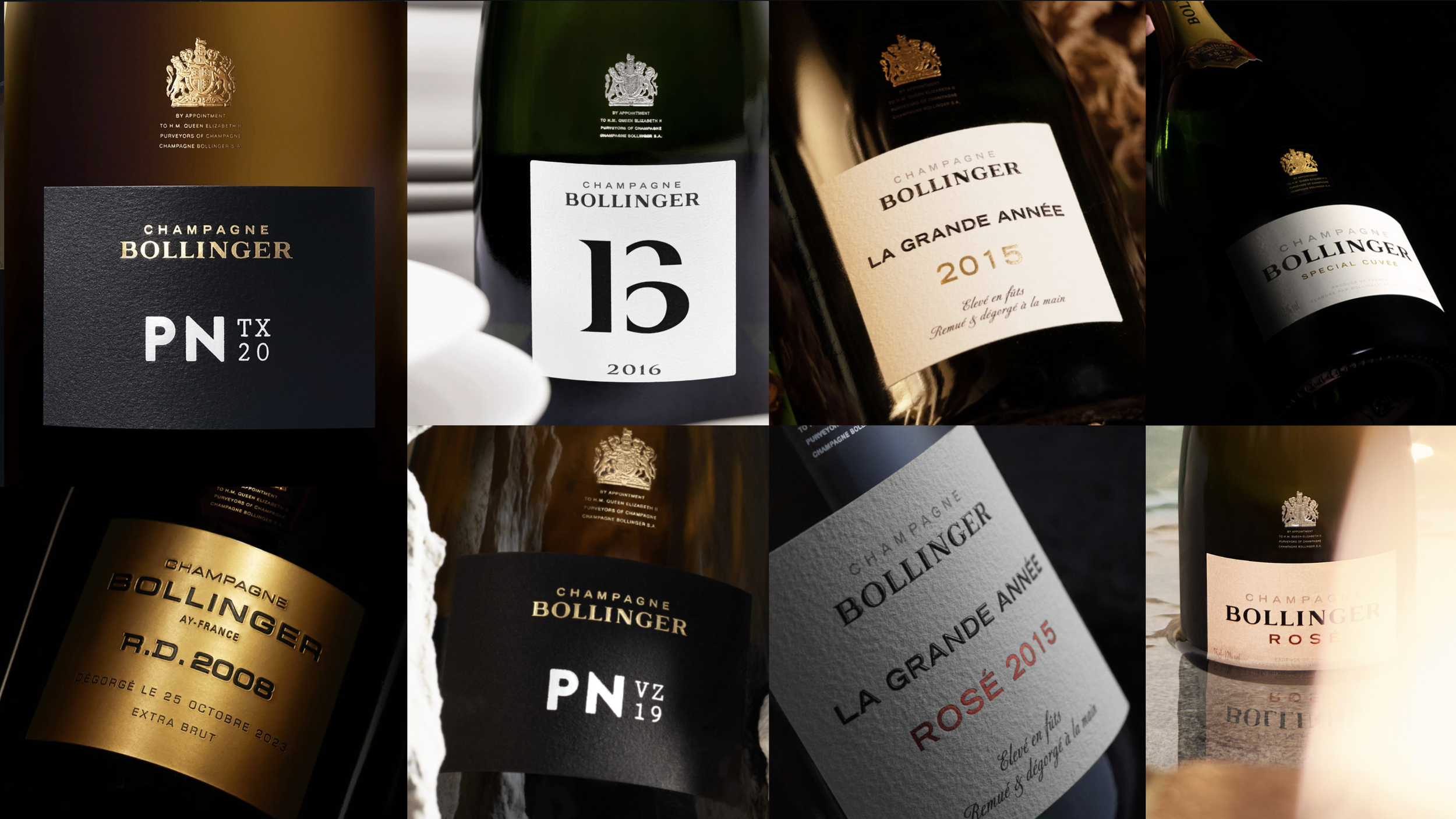 Champagne Bollinger: PNTX 20 &amp; B16 New Releases &amp; More…
