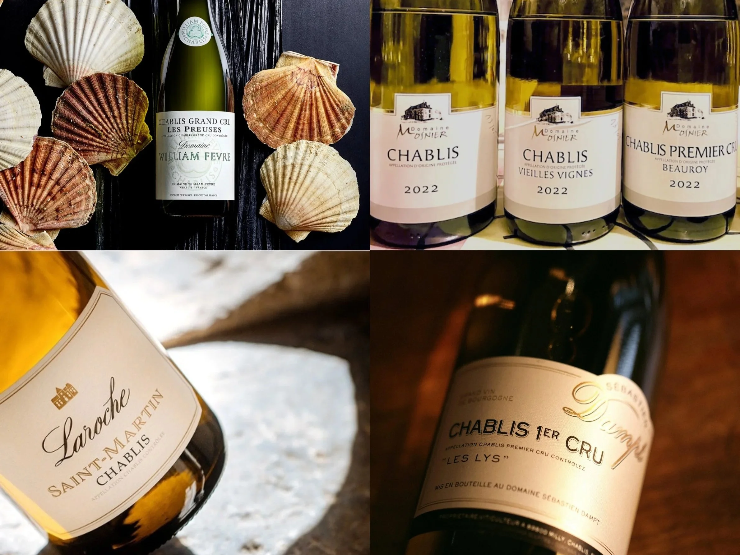 Chablis Showcase: Fèvre, Laroche, Dampt, Mosnier &amp; Moreau