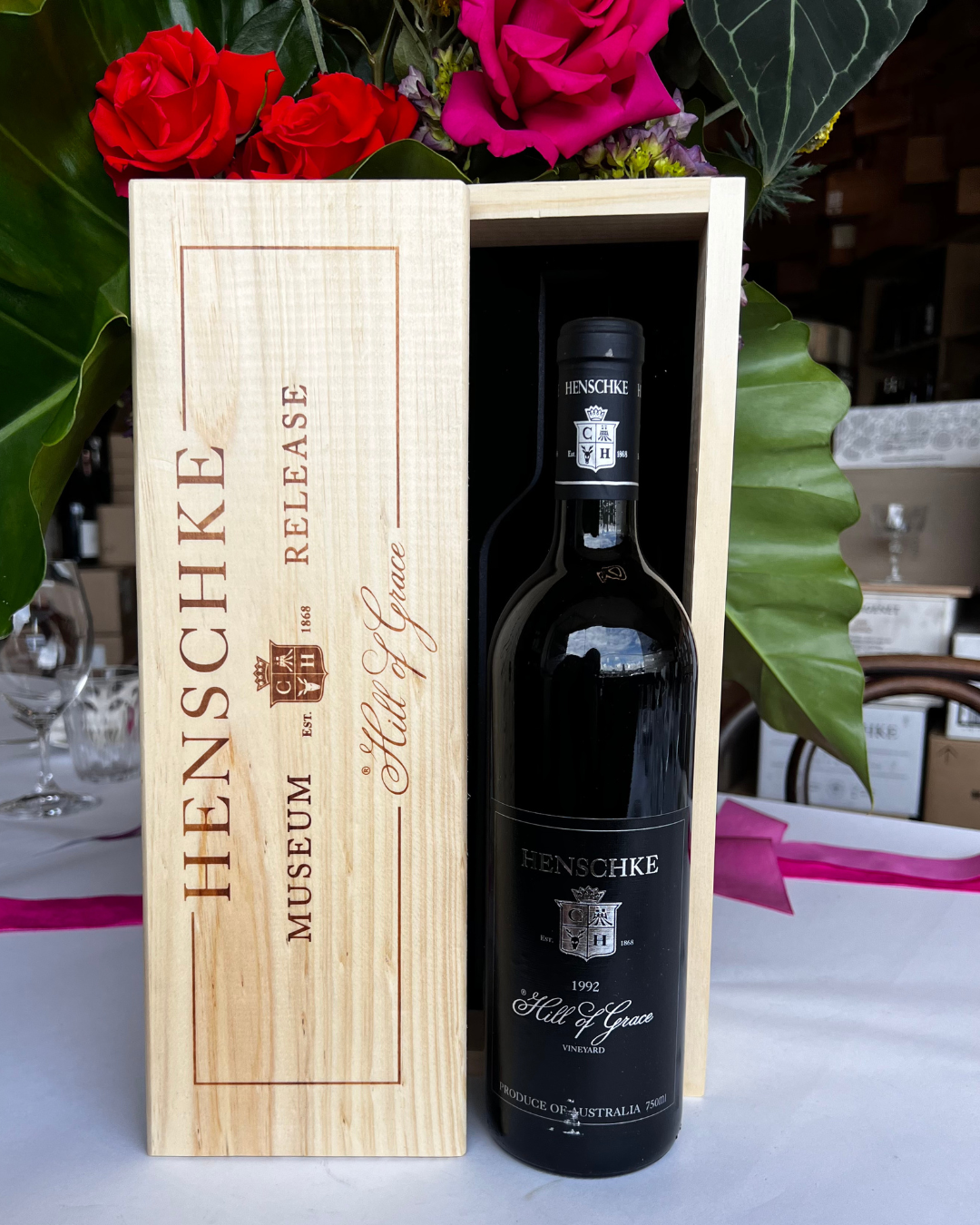 1992 Henschke 'Hill of Grace' Eden Valley Shiraz - Museum Release