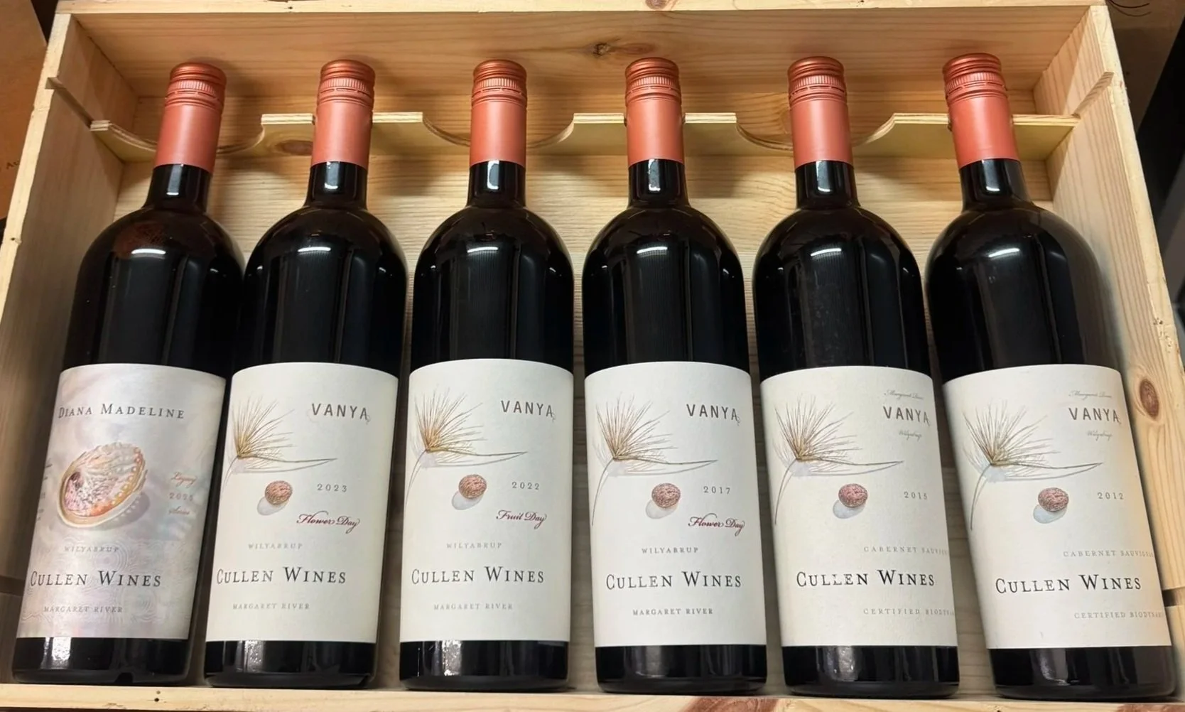 Cullen Legacy Vanya Cabernet Display