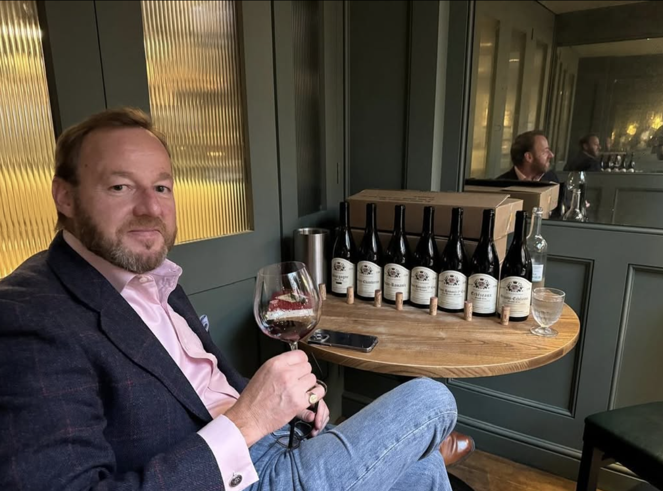 Bruno Desaunay ‘s 2022  Vintage Greg Sherwood Tasting.