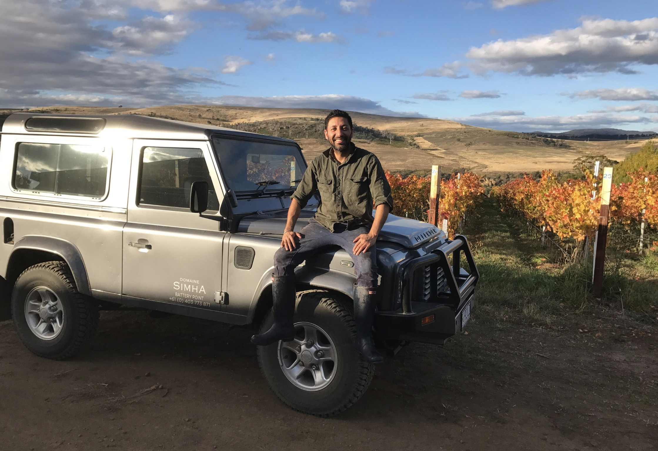 Domaine Simha Winemaker Nav Singh