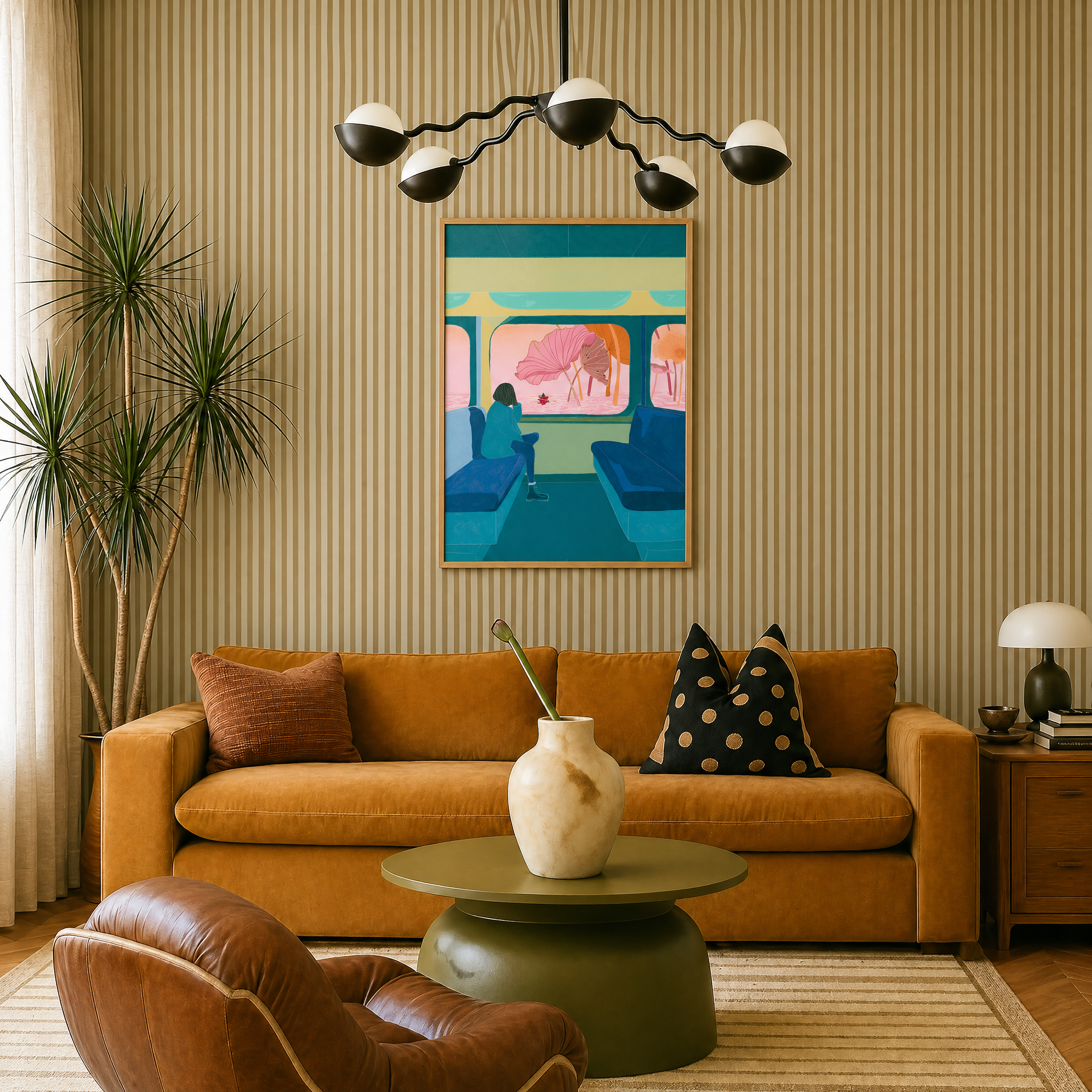 Artwork on striped wall - extended.png