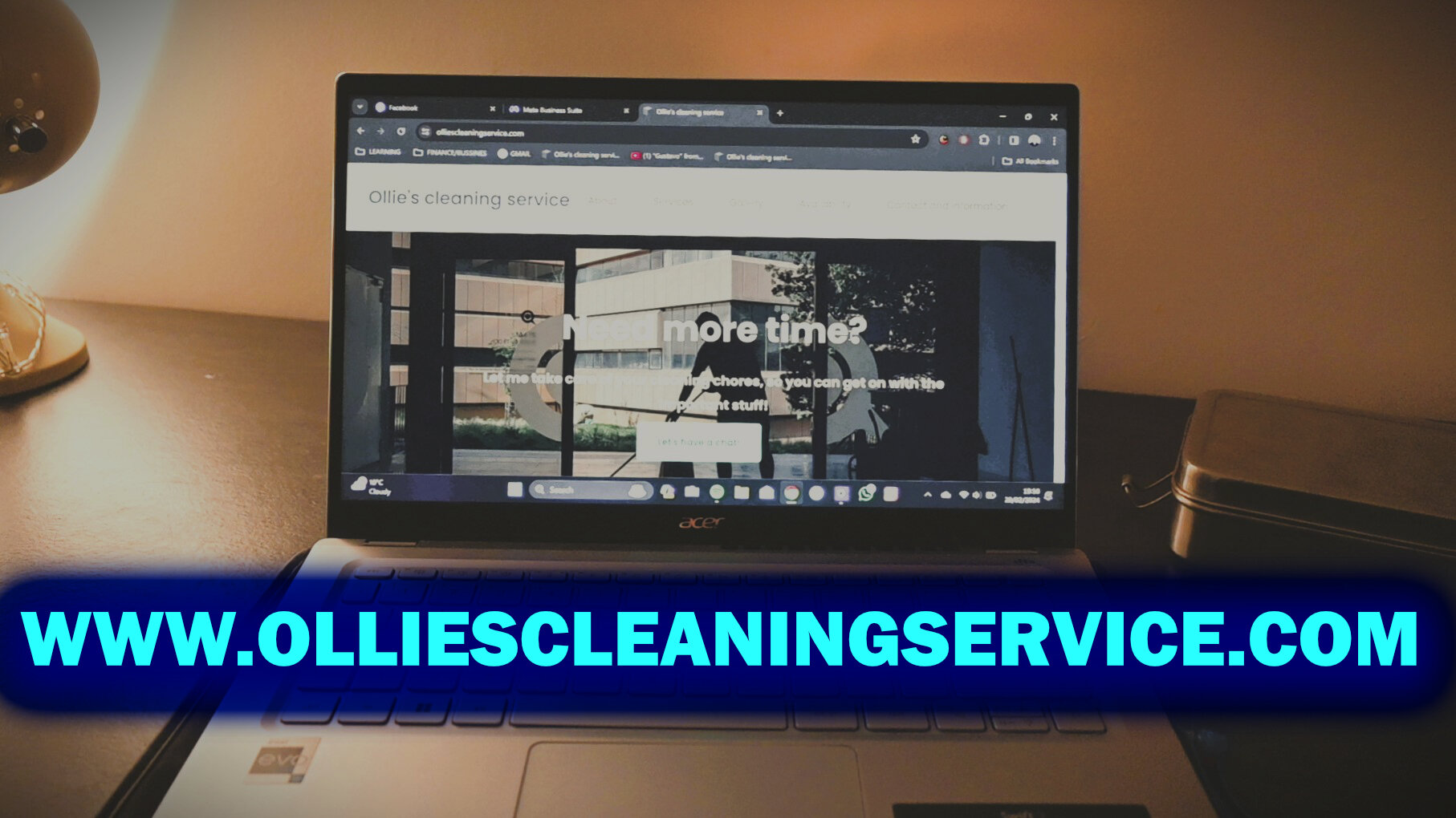 💛💚🧡🩵THE WEBSITE IS OFFICIALLY ONLINE!!🧡🩵💚💛 Everything you need to know is here and the web address is so simple to remember. 💻www.olliescleaningservice.com 💻