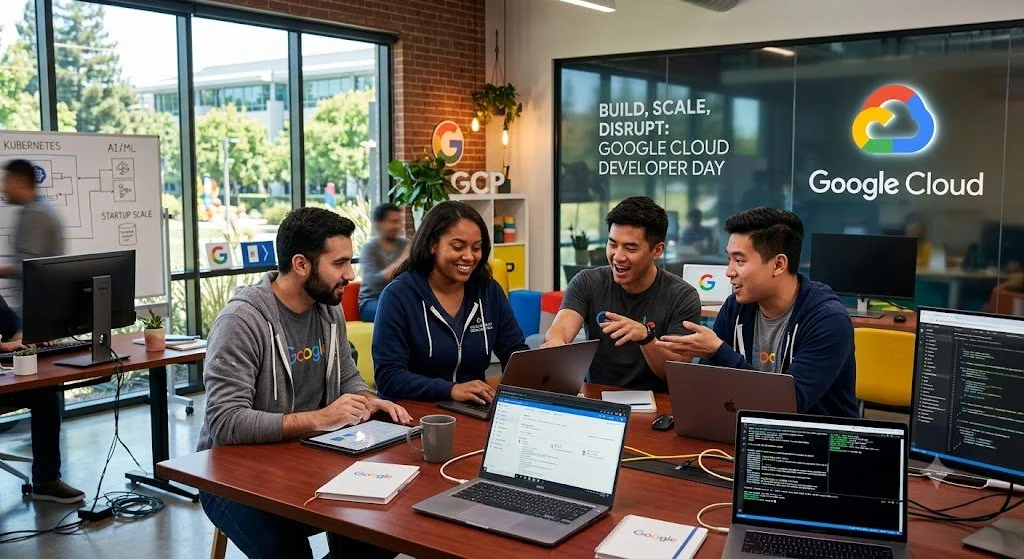 /dev/cloud Developer Day with happtiq