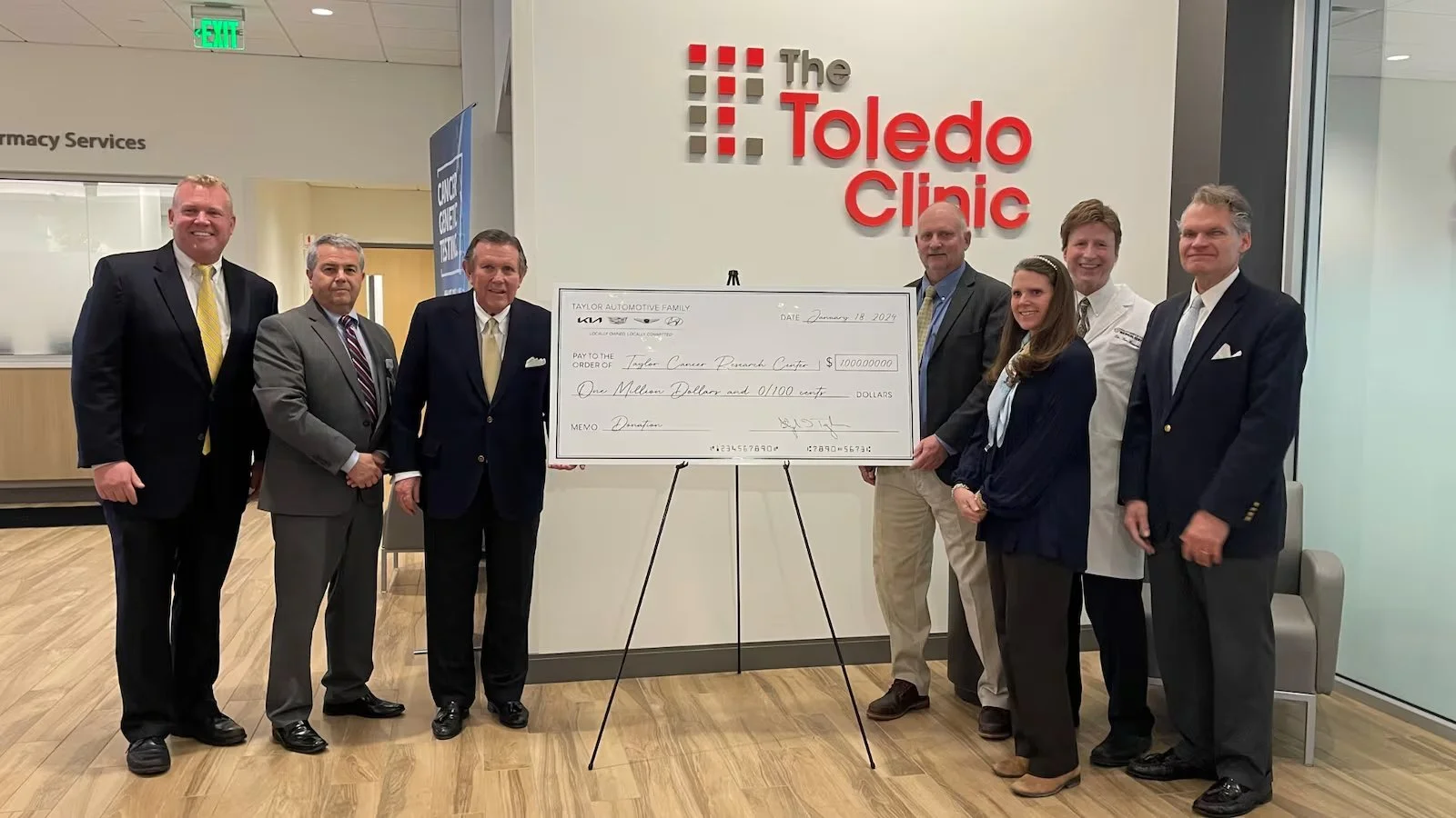 TCCC, Taylor Automotive Family come together to form Taylor Cancer Research Center | 13ABC