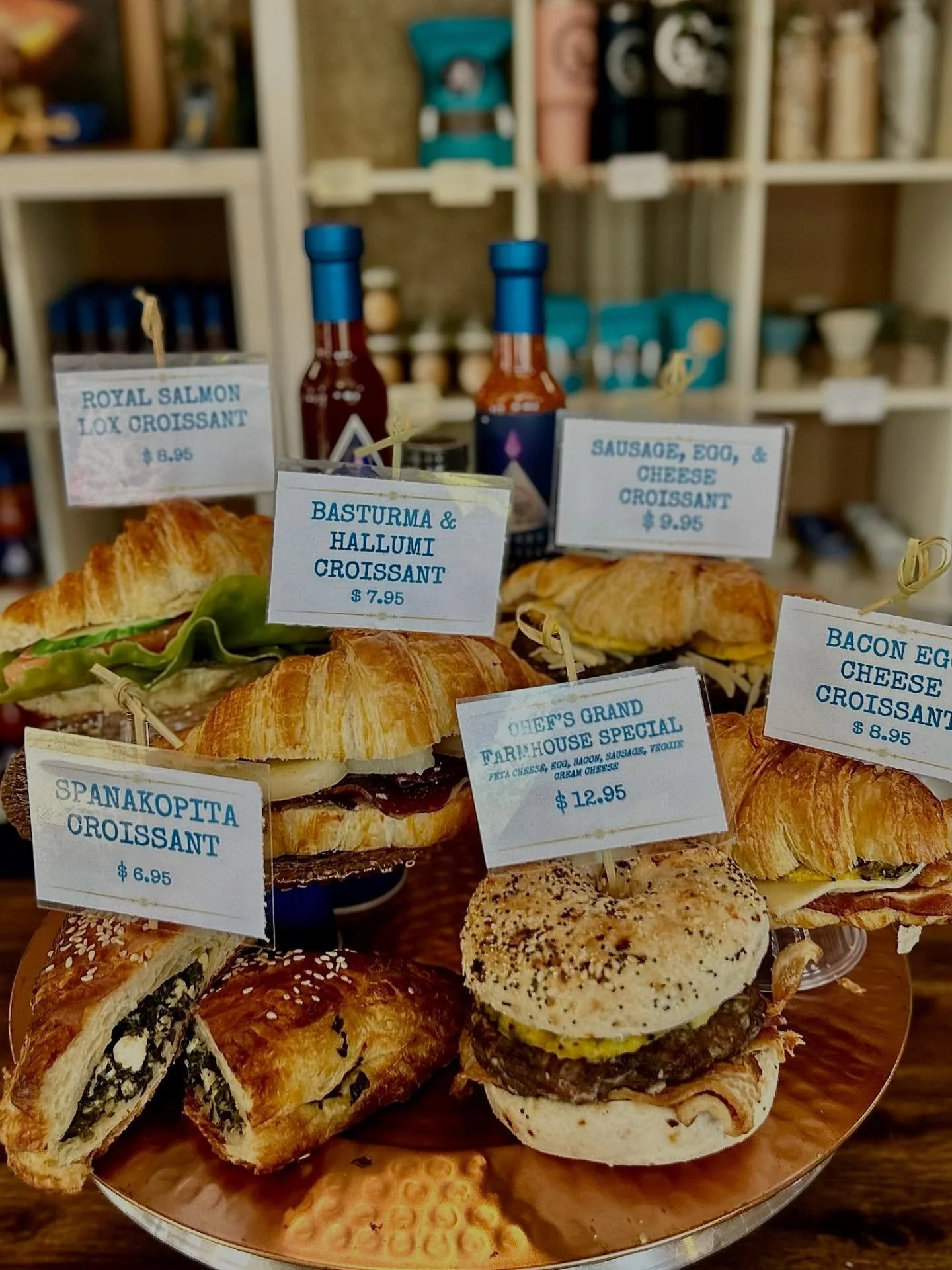 ☀️ Start your day the Yaz way with one of our delicious breakfast sandwiches!

Looking for bold flavor? Try our Sweet Heat Sausage Sandwich &mdash; made with our house-made sausage 🔥 Craving something lighter? Go for the Royal Lox &mdash; fresh, bri