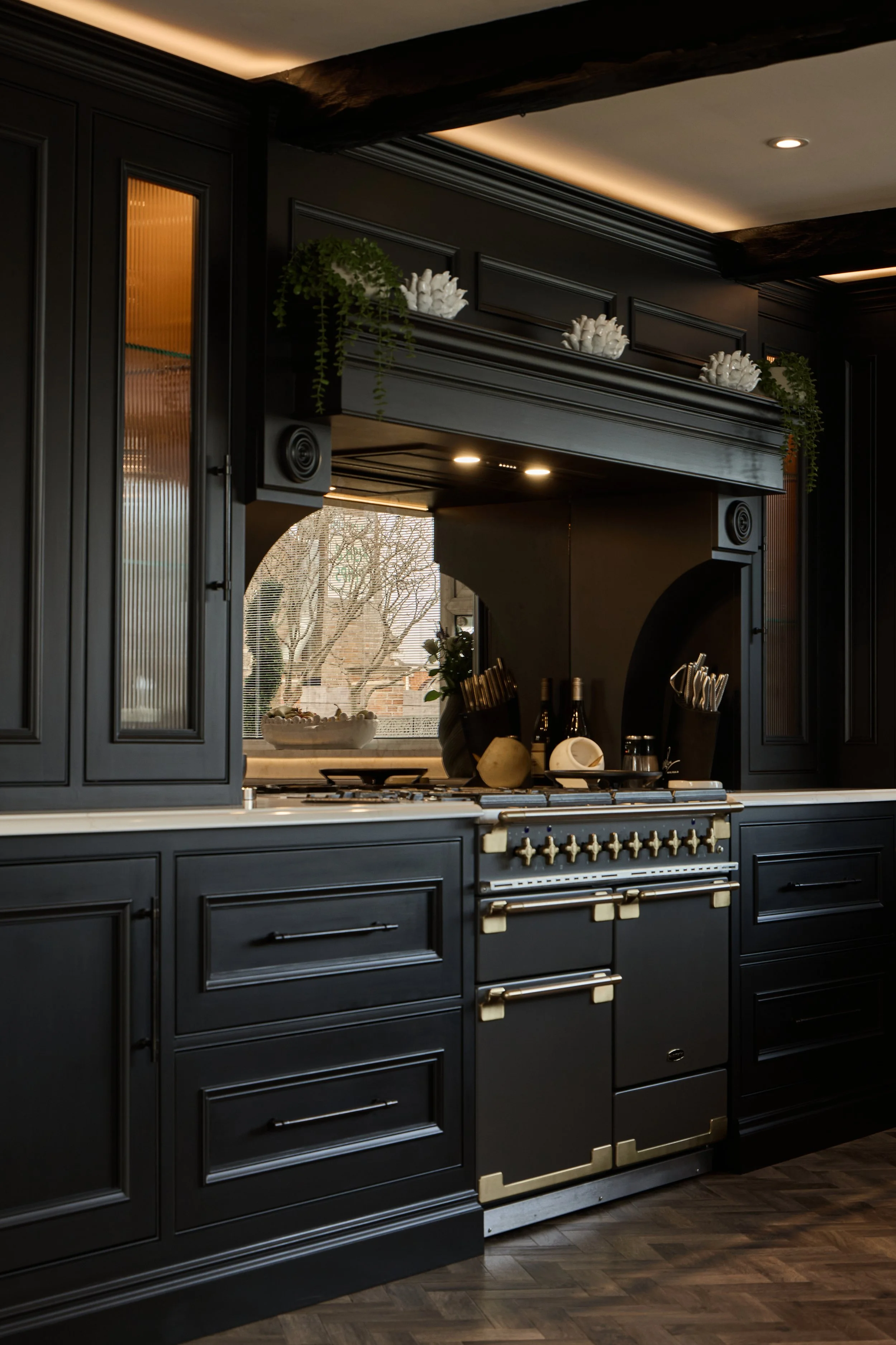 American Walnut Kitchen, Bar & Bookcase