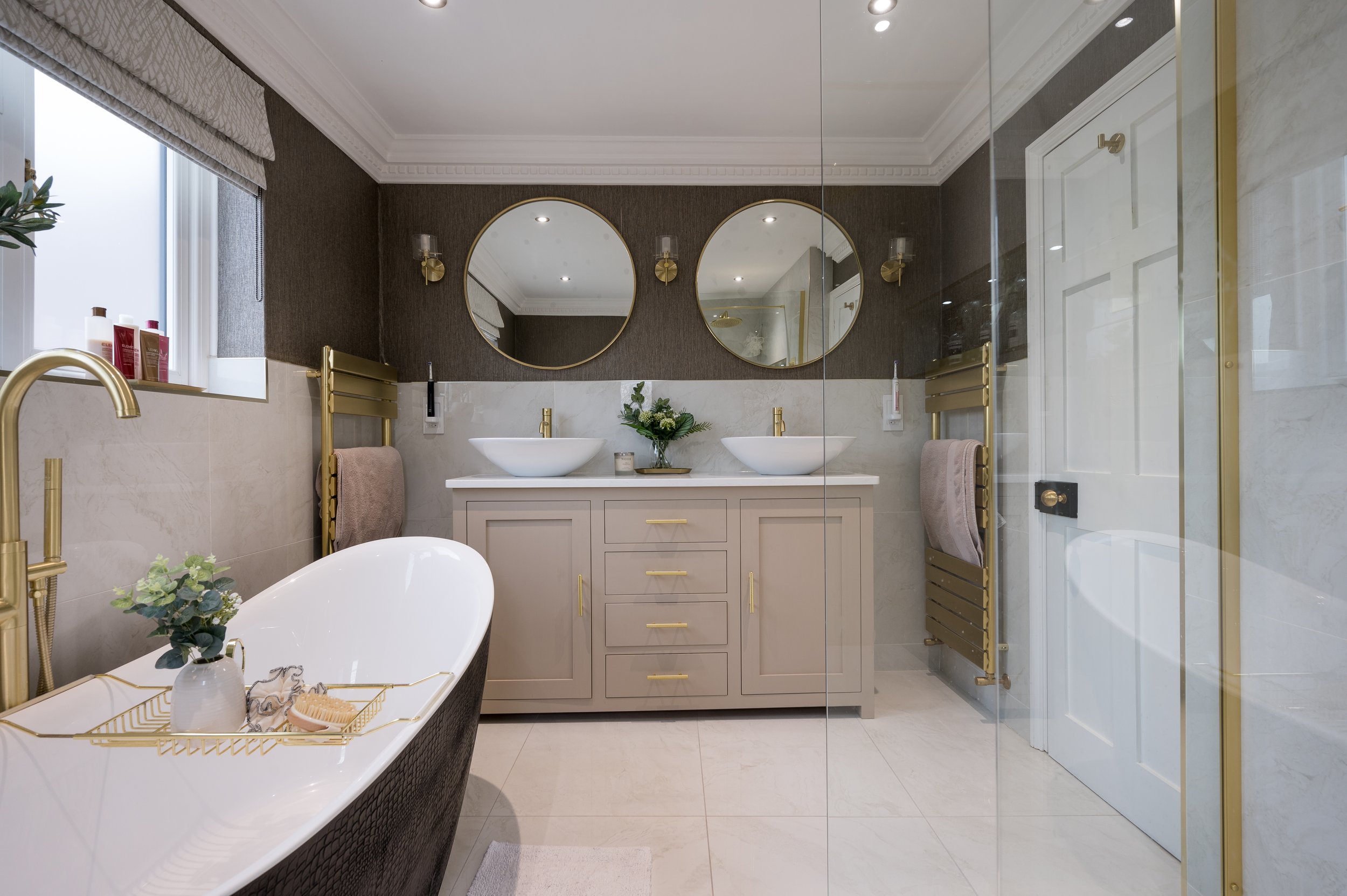 Photos of bathroom cabinets  