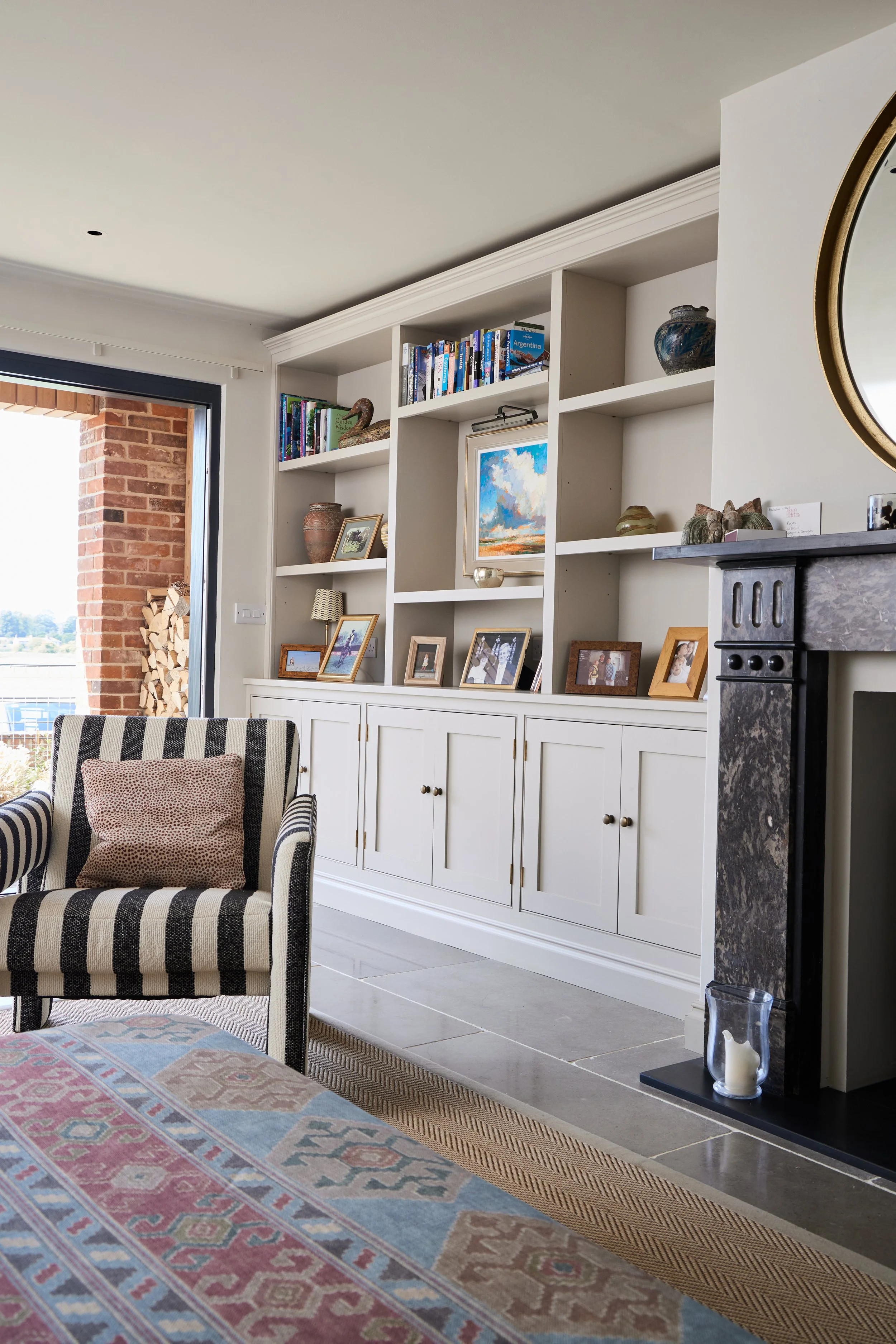 Living Room Alcove Units