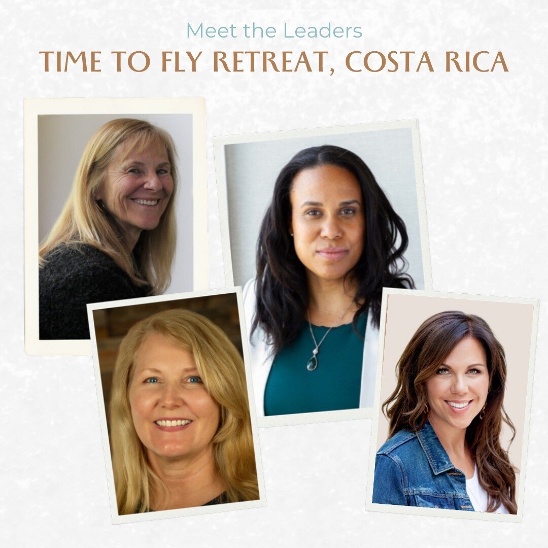 If you've been looking for guidance in personal transformational work led by one-of-a-kind leadership, the upcoming TIME to FLY retreat is for you!

Allow me to introduce you to my co-leaders: Debbie DelaCuesta, Melissa Crushfield, and Veronika Tracy