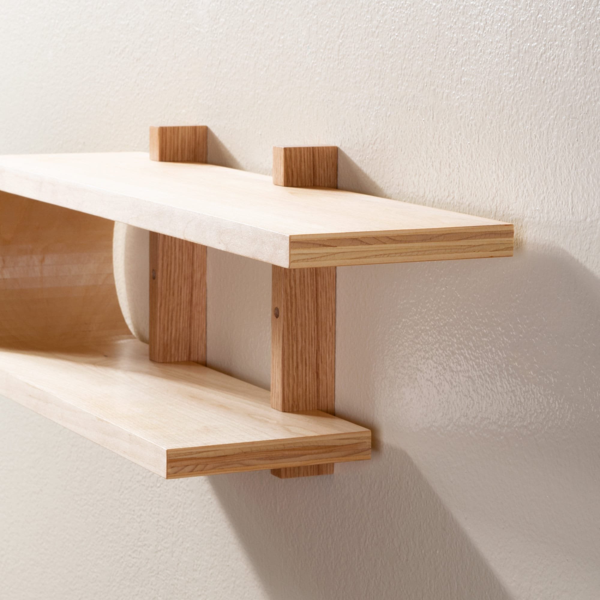 Braced Oval Shelf