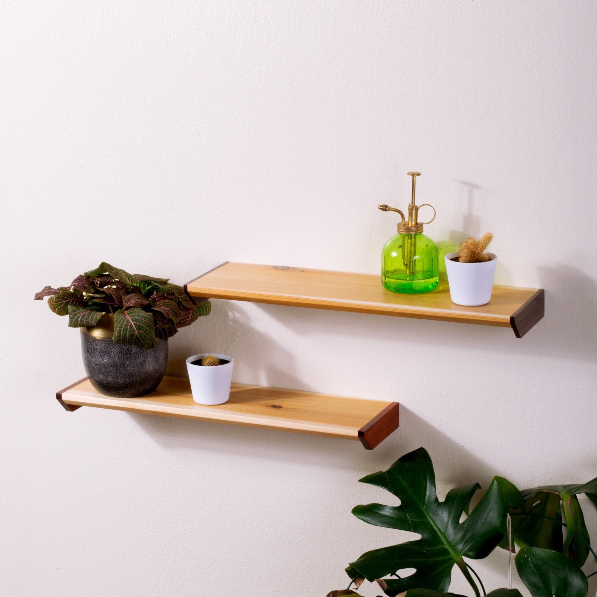 Accented Cedar Shelf