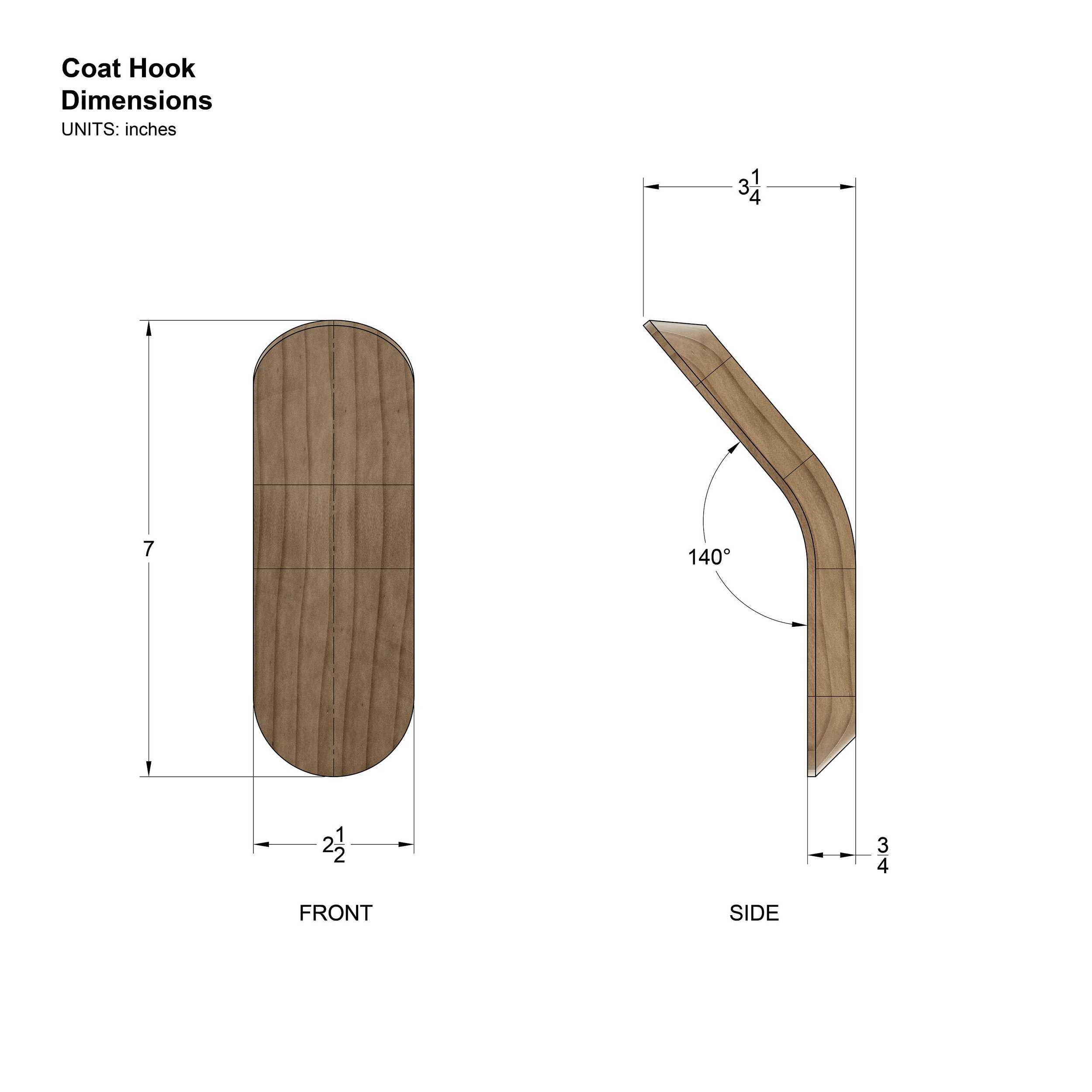 Oval Hook