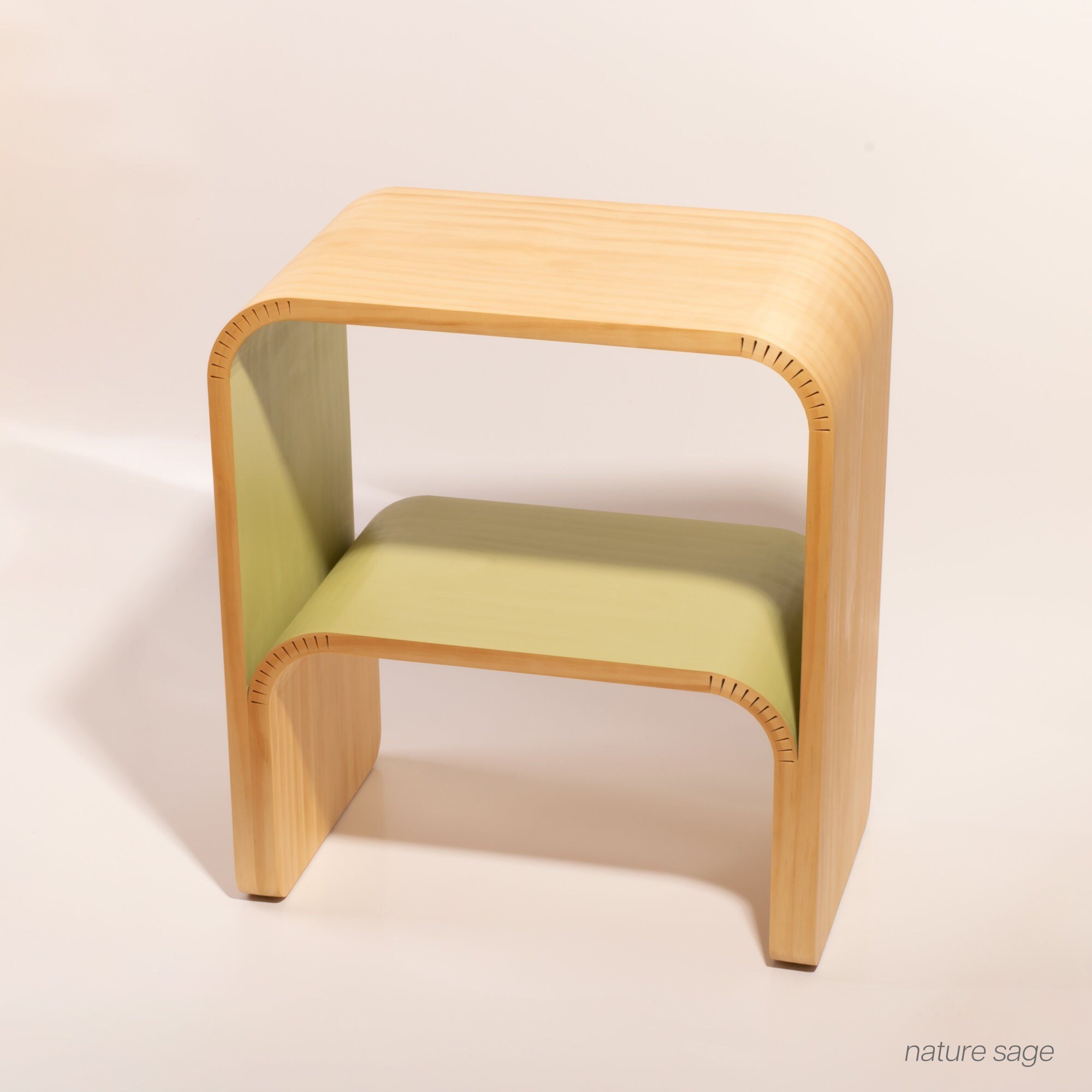 Folded End Table