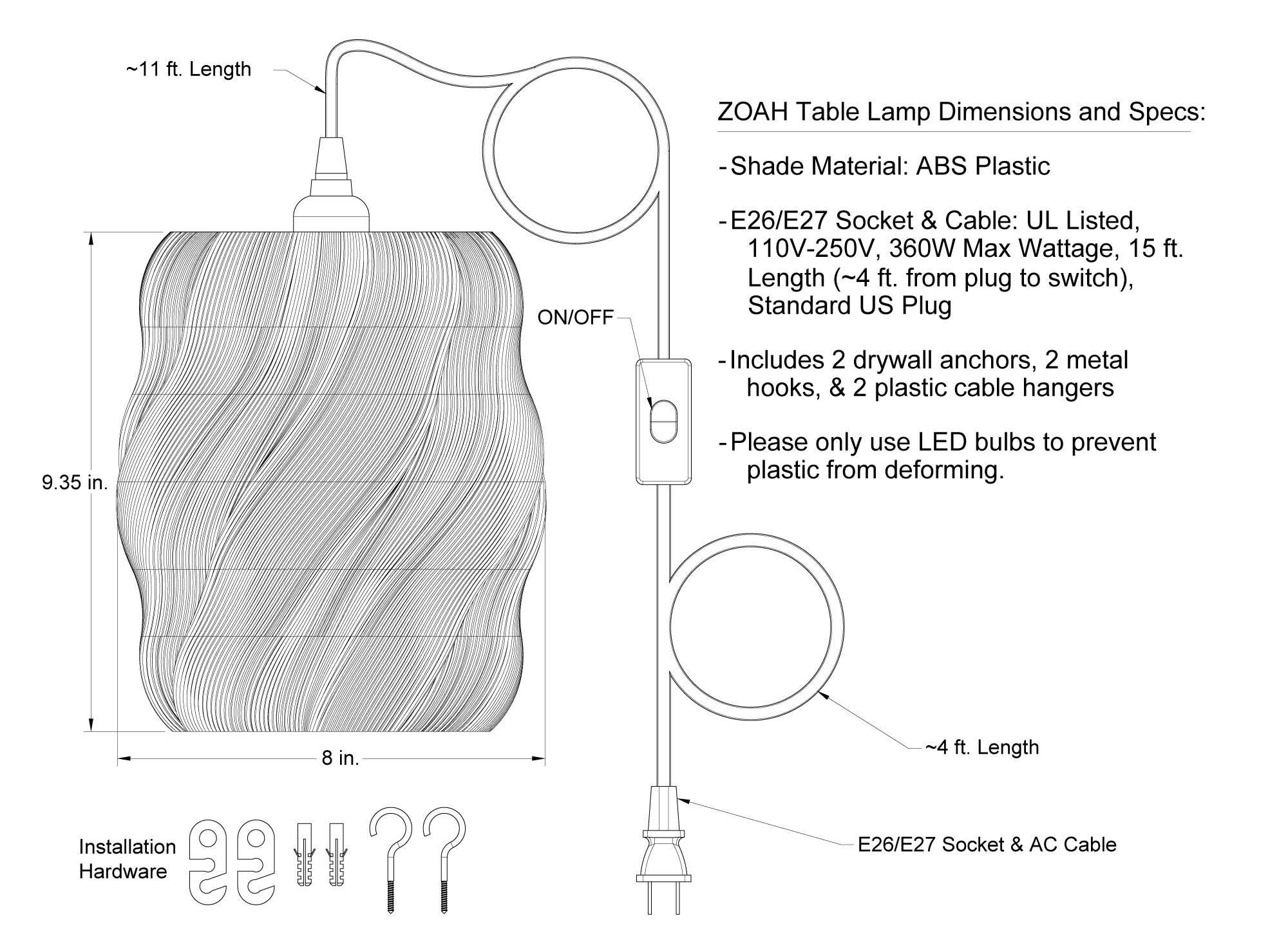 Zoah Pendant Light