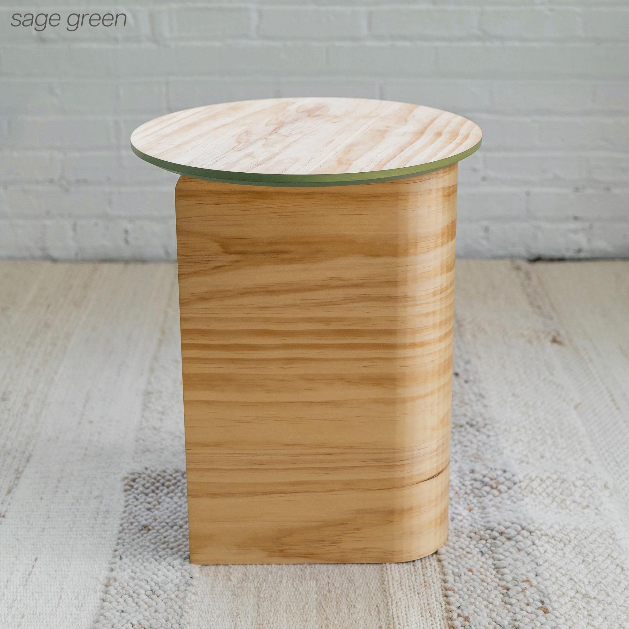 Round End Table