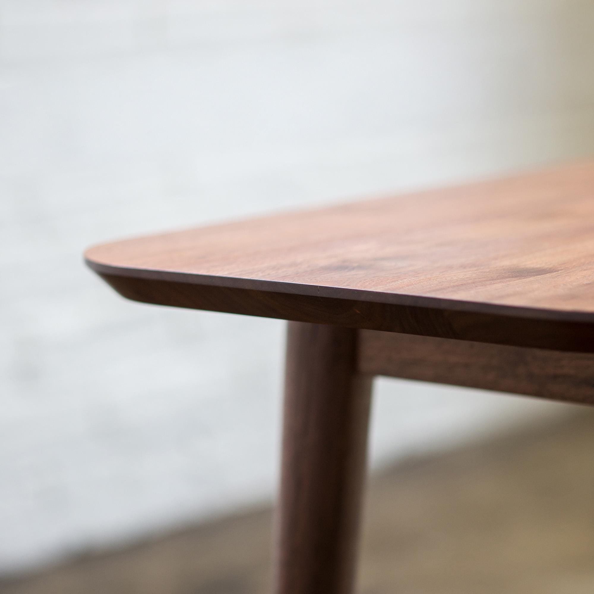 Mid-Century Modern Walnut Bench