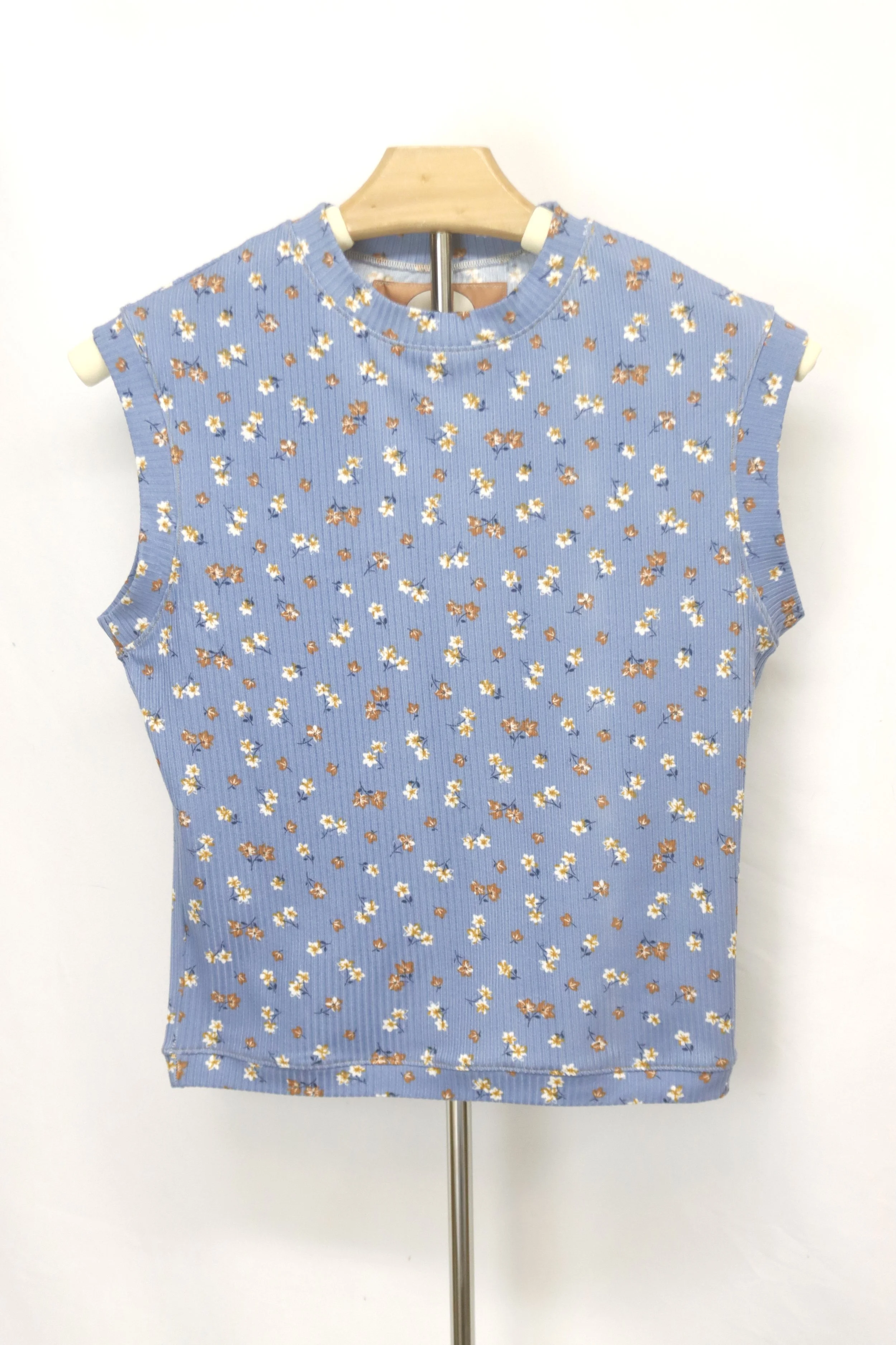 Lavender Ditzy Floral Tank Top