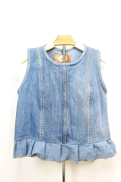 She Wears the Pants Denim Vest